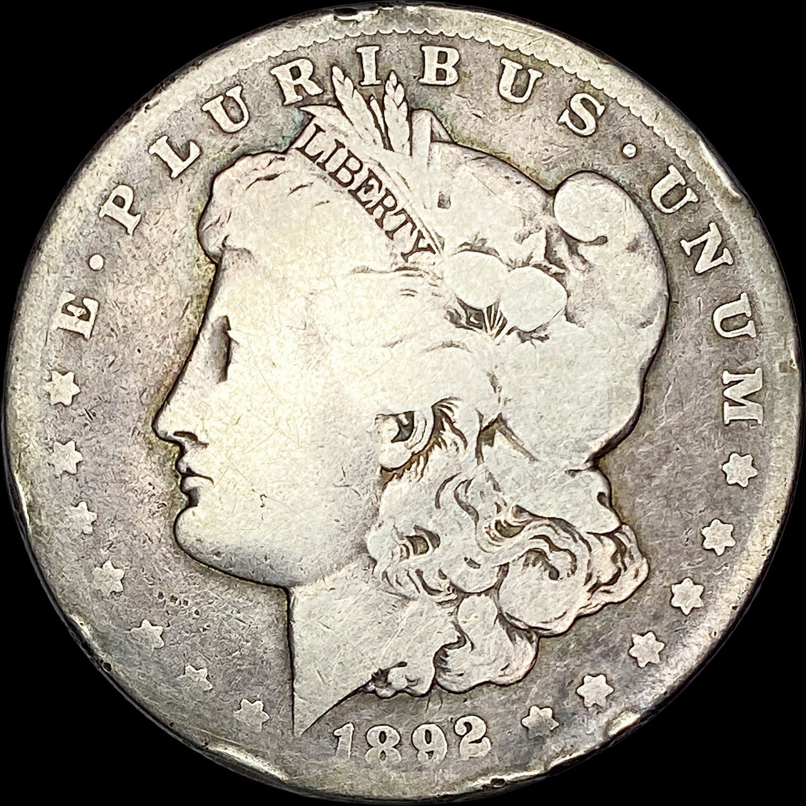 1892-CC Silver Morgan Dollar NICELY CIRCULATED (1 of 2)