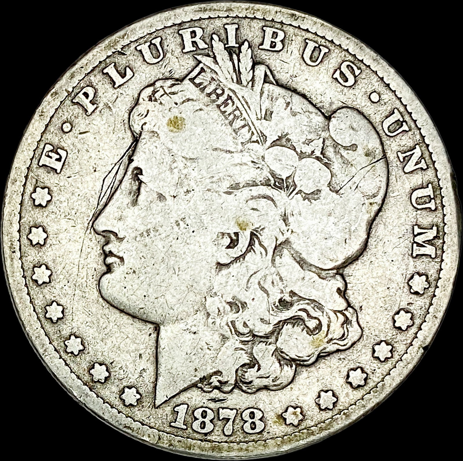 1878-CC Silver Morgan Dollar NICELY CIRCULATED (1 of 2)