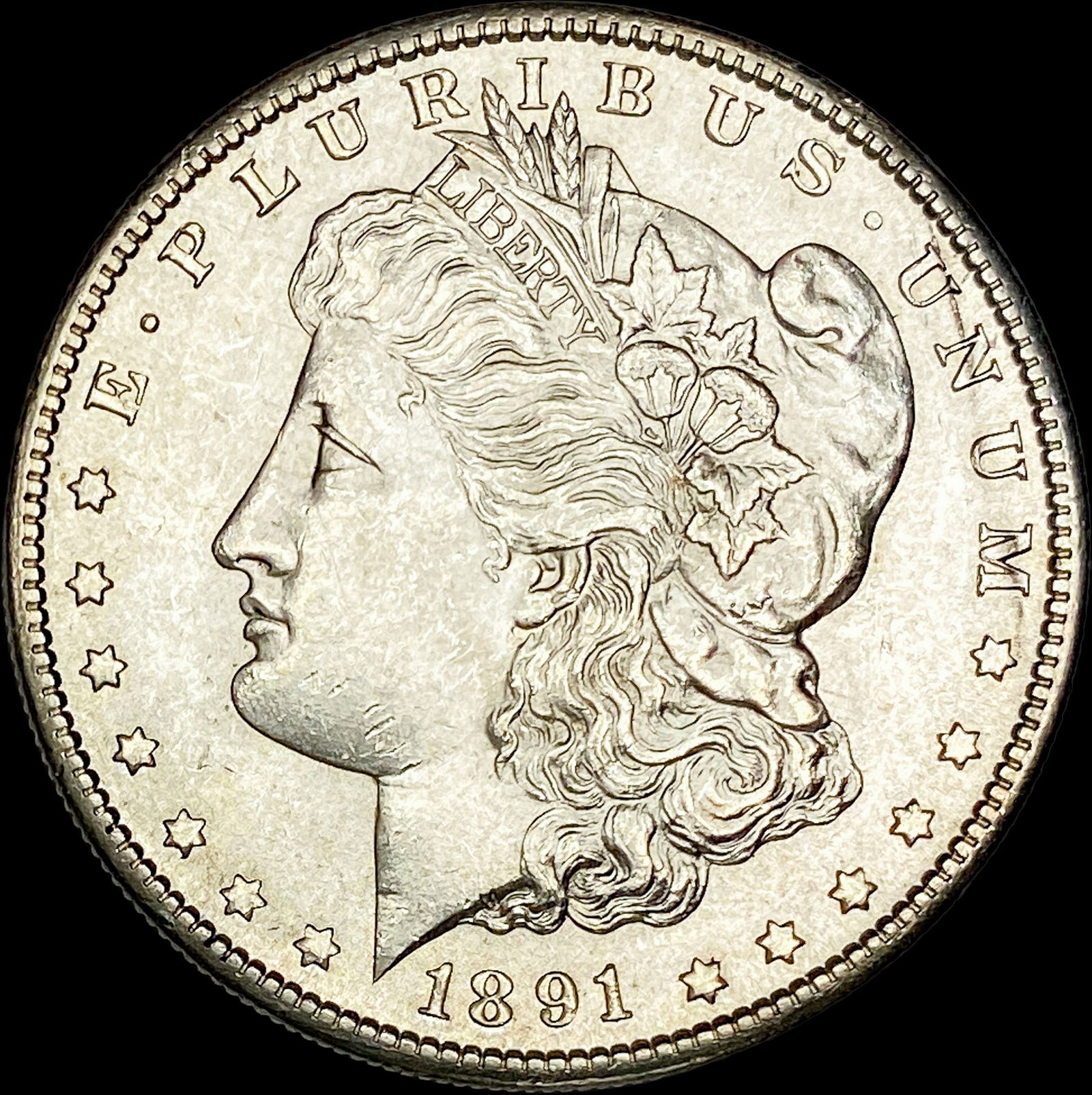 1891-S Silver Morgan Dollar UNCIRCULATED: 1891-S Silver Morgan Dollar UNCIRCULATED