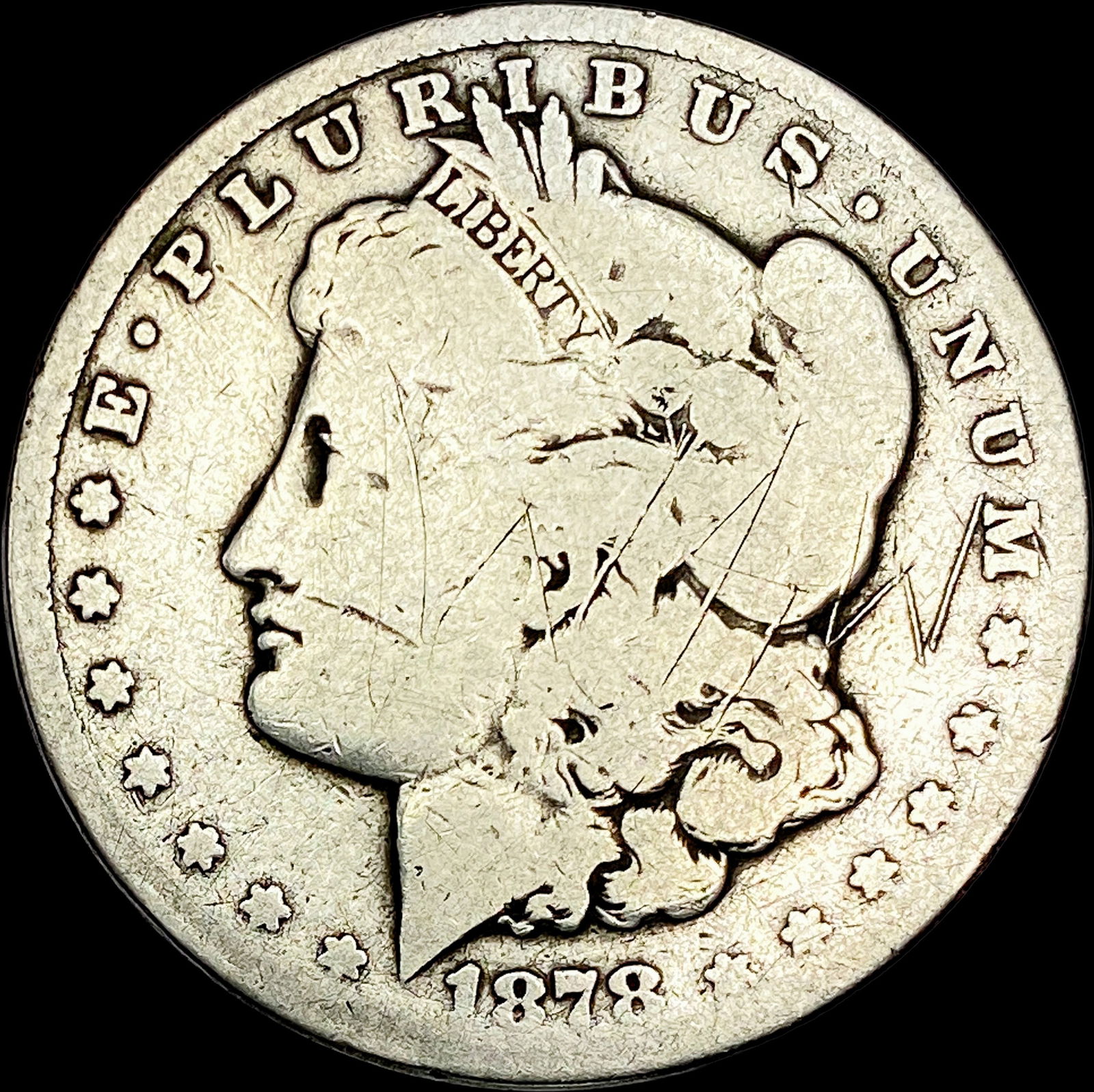 1878-S Silver Morgan Dollar NICELY CIRCULATED (1 of 2)