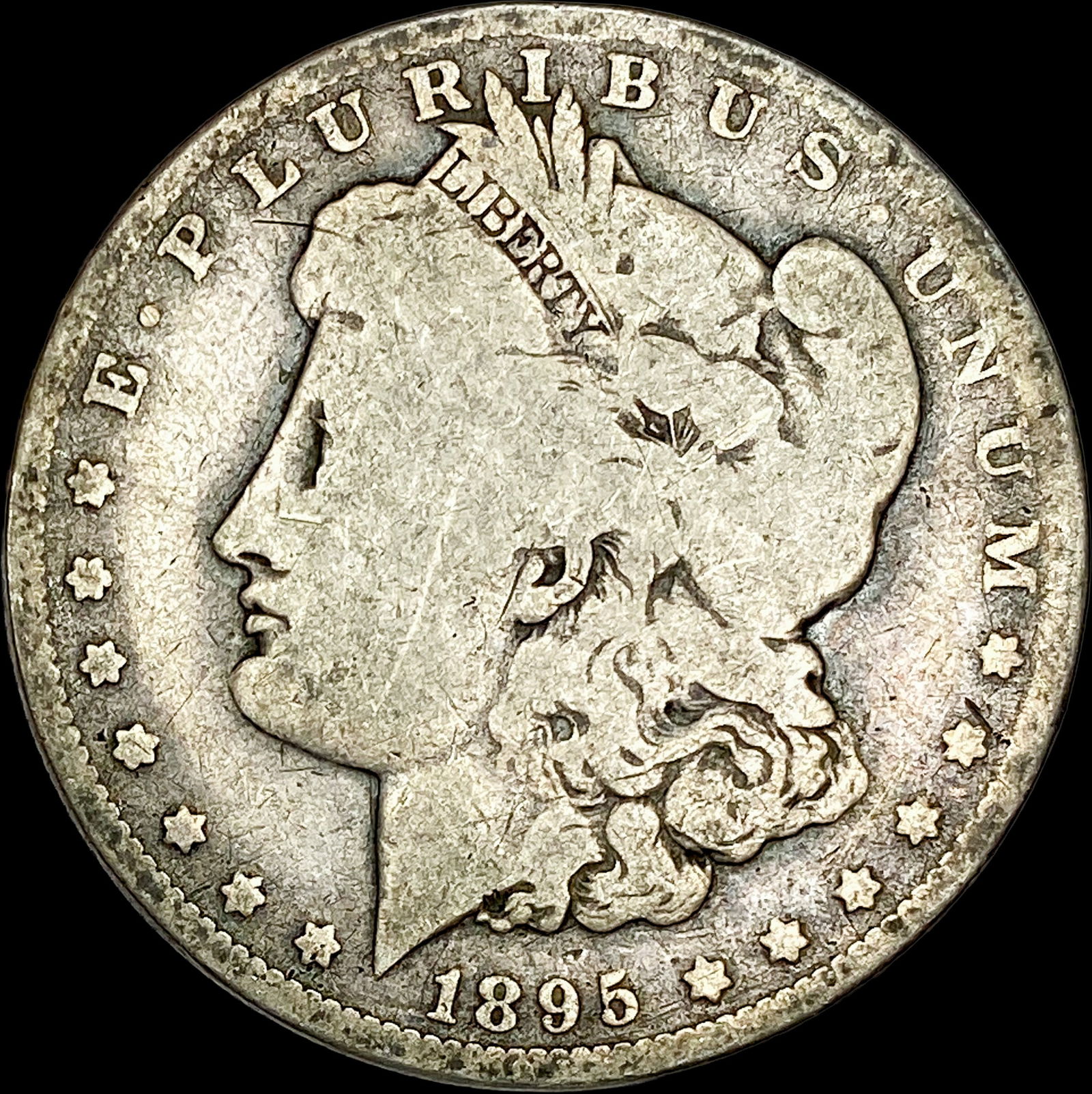 1895-O Silver Morgan Dollar NICELY CIRCULATED (1 of 2)