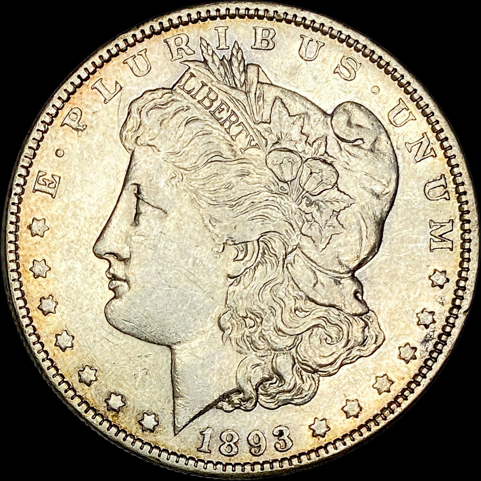 1893-S Silver Morgan Dollar CLOSELY UNCIRCULATED (1 of 2)