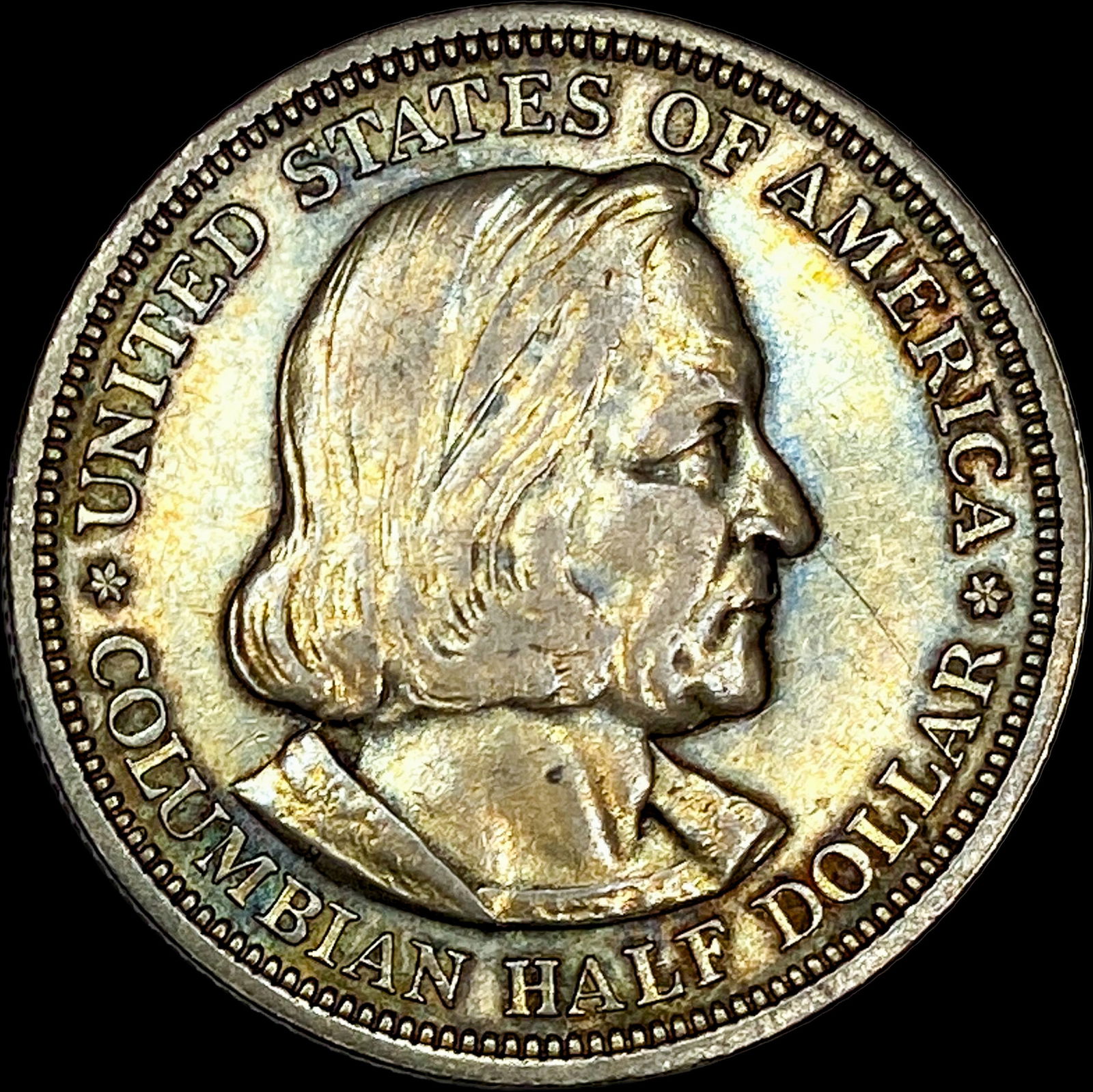 1892 Silver Columbian Half Dollar CLOSELY UNCIRCULATED (1 of 2)