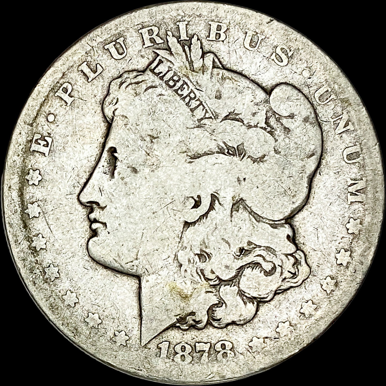 1878-CC Silver Morgan Dollar NICELY CIRCULATED (1 of 2)