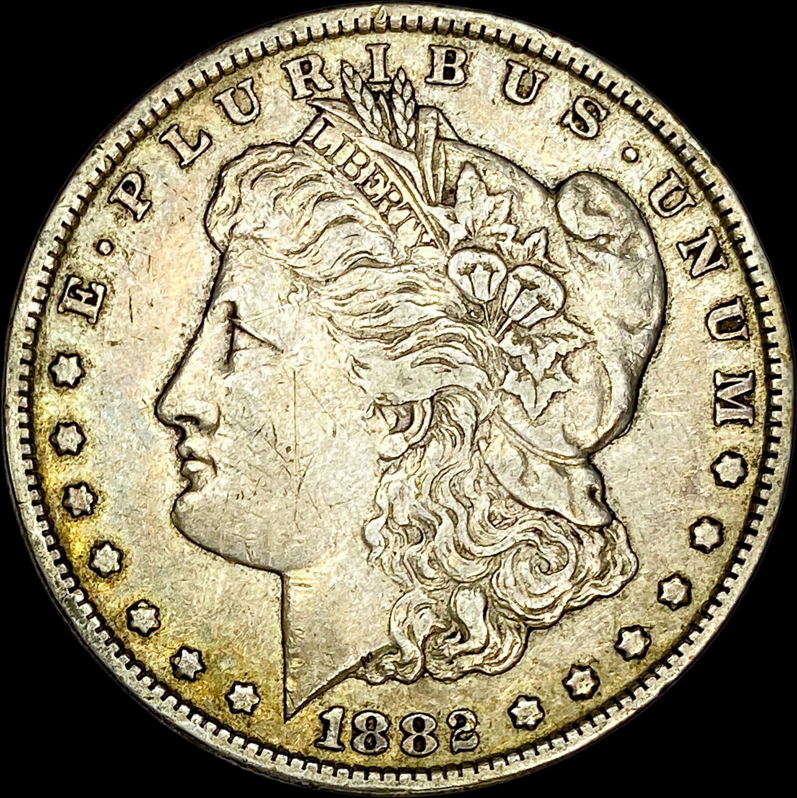 1882-CC Silver Morgan Dollar HIGH GRADE (1 of 2)