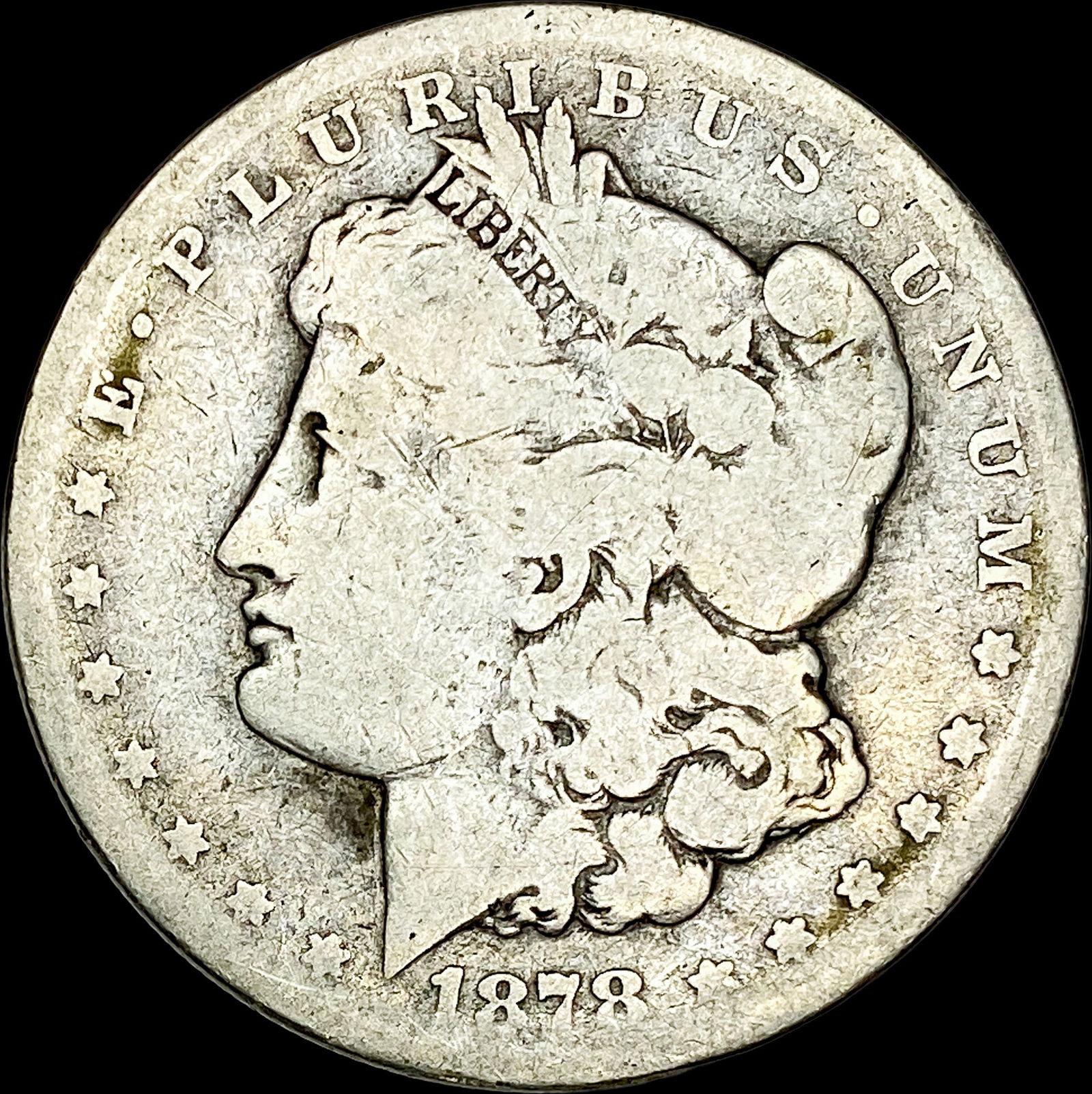 1878-CC Silver Morgan Dollar NICELY CIRCULATED (1 of 2)