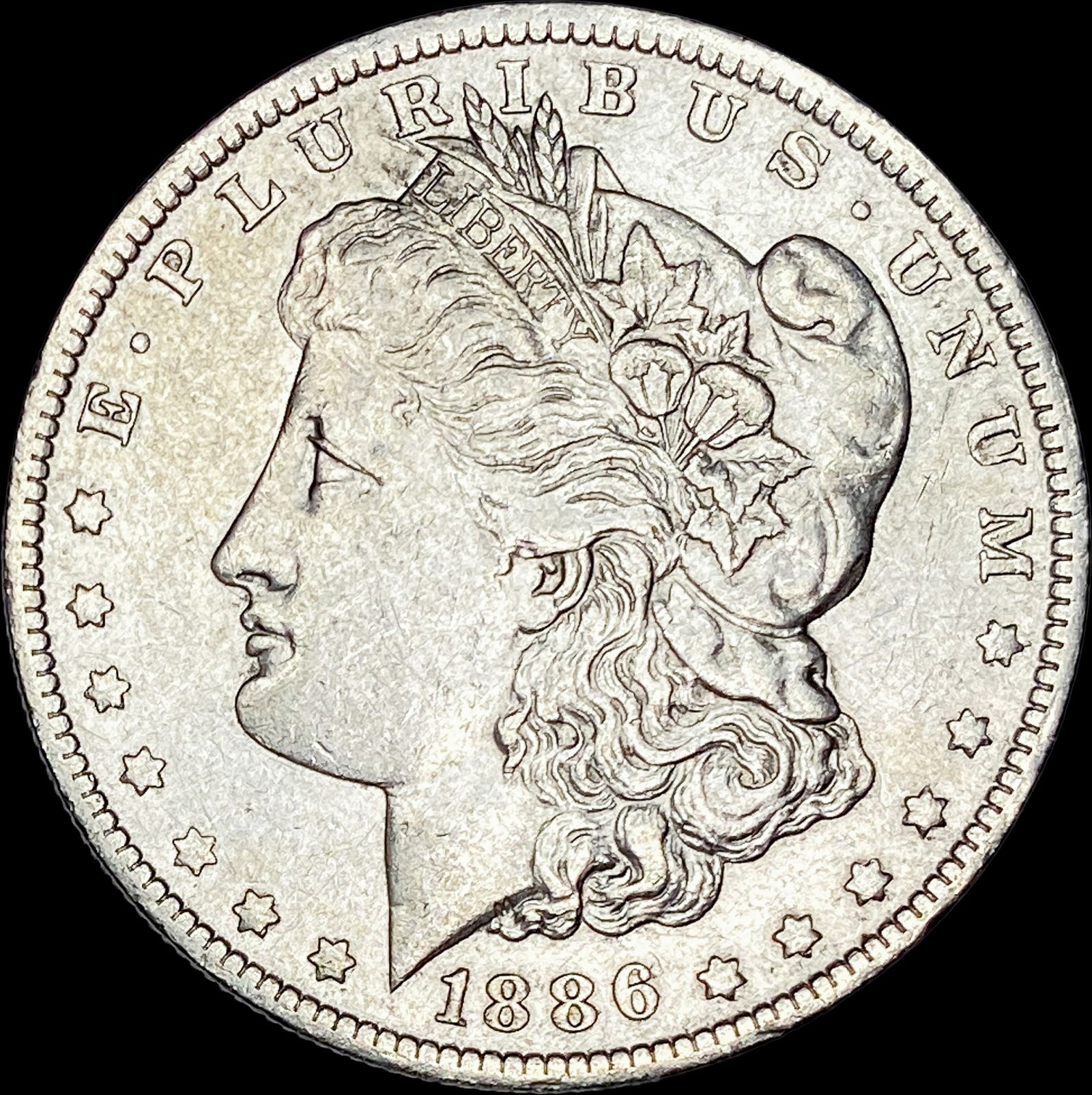 1886-O Silver Morgan Dollar NEARLY UNCIRCULATED: 1886-O Silver Morgan Dollar NEARLY UNCIRCULATED