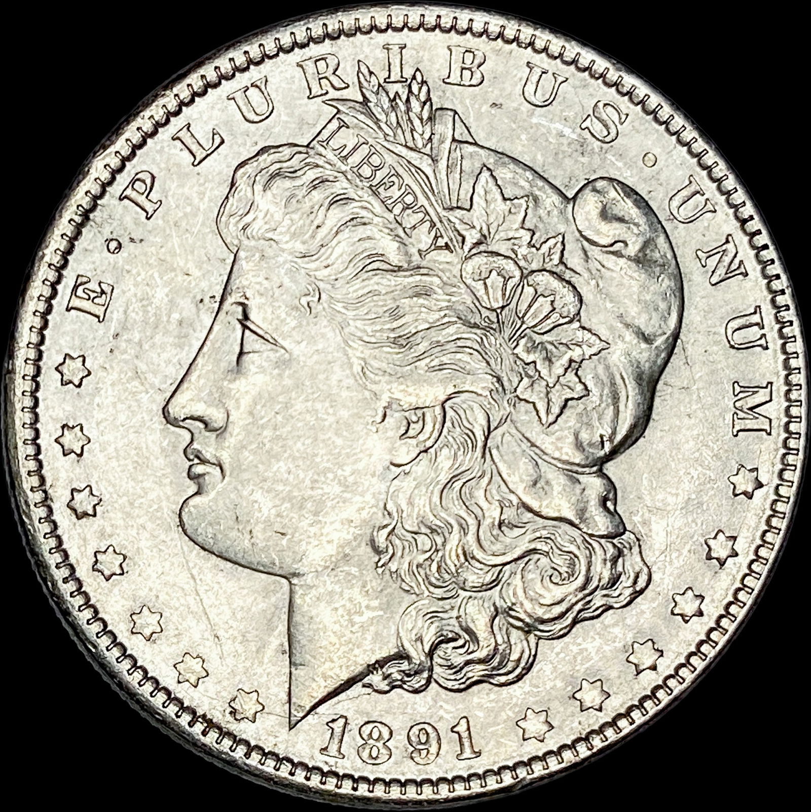 1891-S Silver Morgan Dollar UNCIRCULATED (1 of 2)