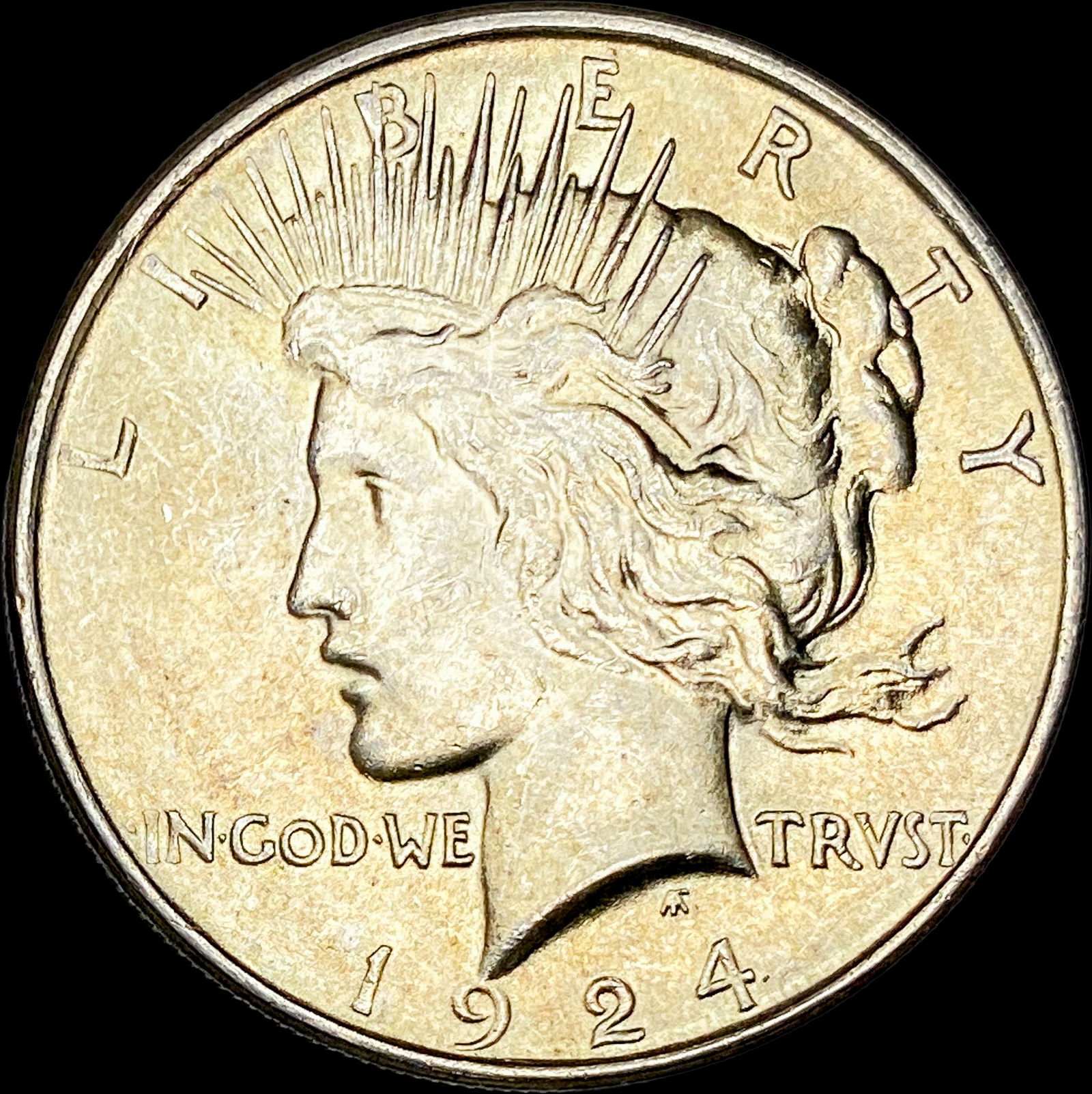 1924 Silver Peace Dollar UNCIRCULATED (1 of 2)