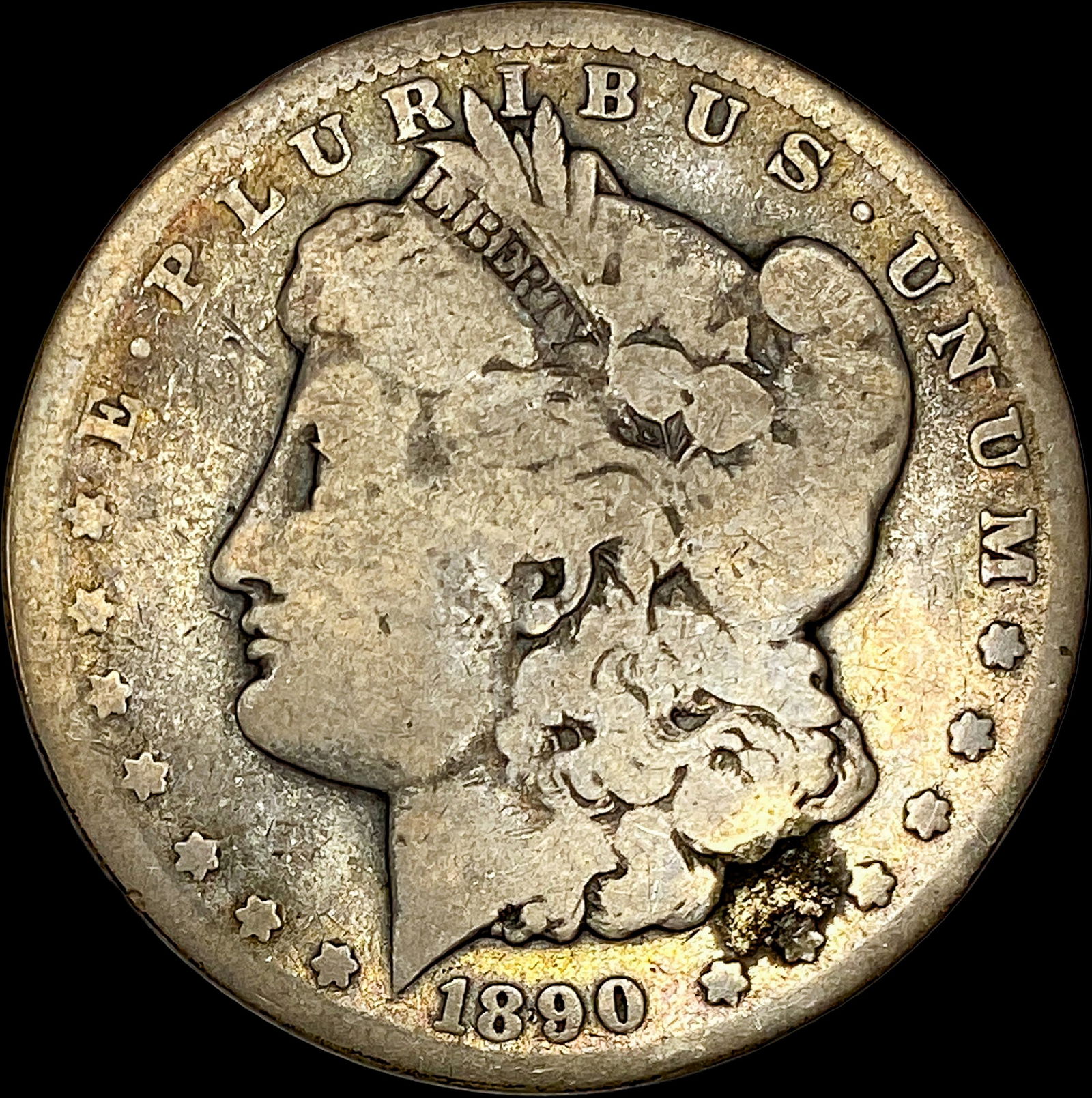 1890-CC Silver Morgan Dollar NICELY CIRCULATED (1 of 2)