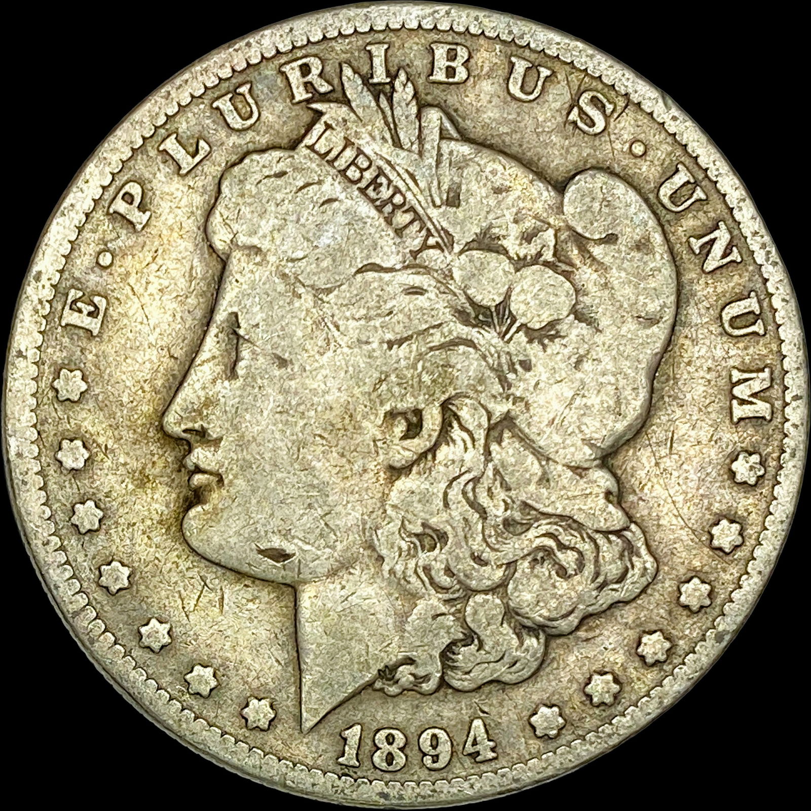 1894-O Silver Morgan Dollar NICELY CIRCULATED: 1894-O Silver Morgan Dollar NICELY CIRCULATED