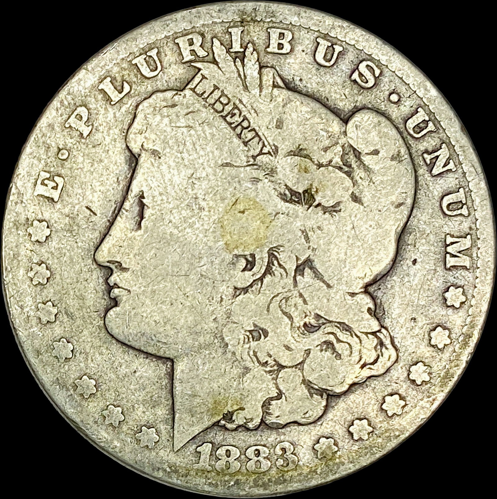1883-CC Silver Morgan Dollar NICELY CIRCULATED (1 of 2)