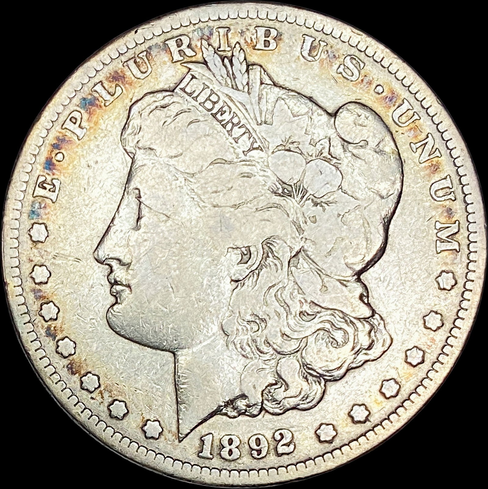 1892-CC Silver Morgan Dollar NICELY CIRCULATED (1 of 2)