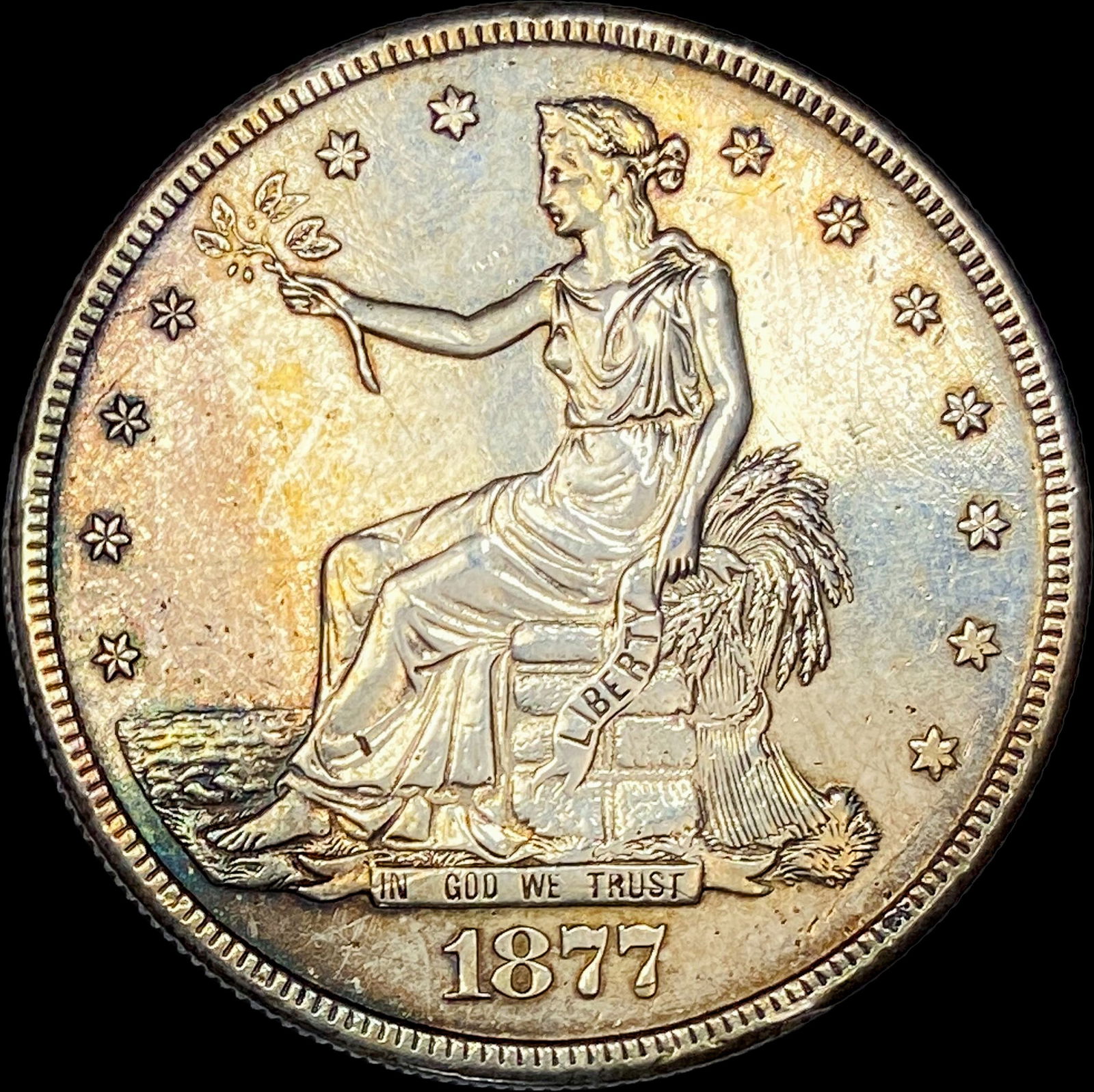 1877-S Silver Trade Dollar HIGH GRADE (1 of 2)