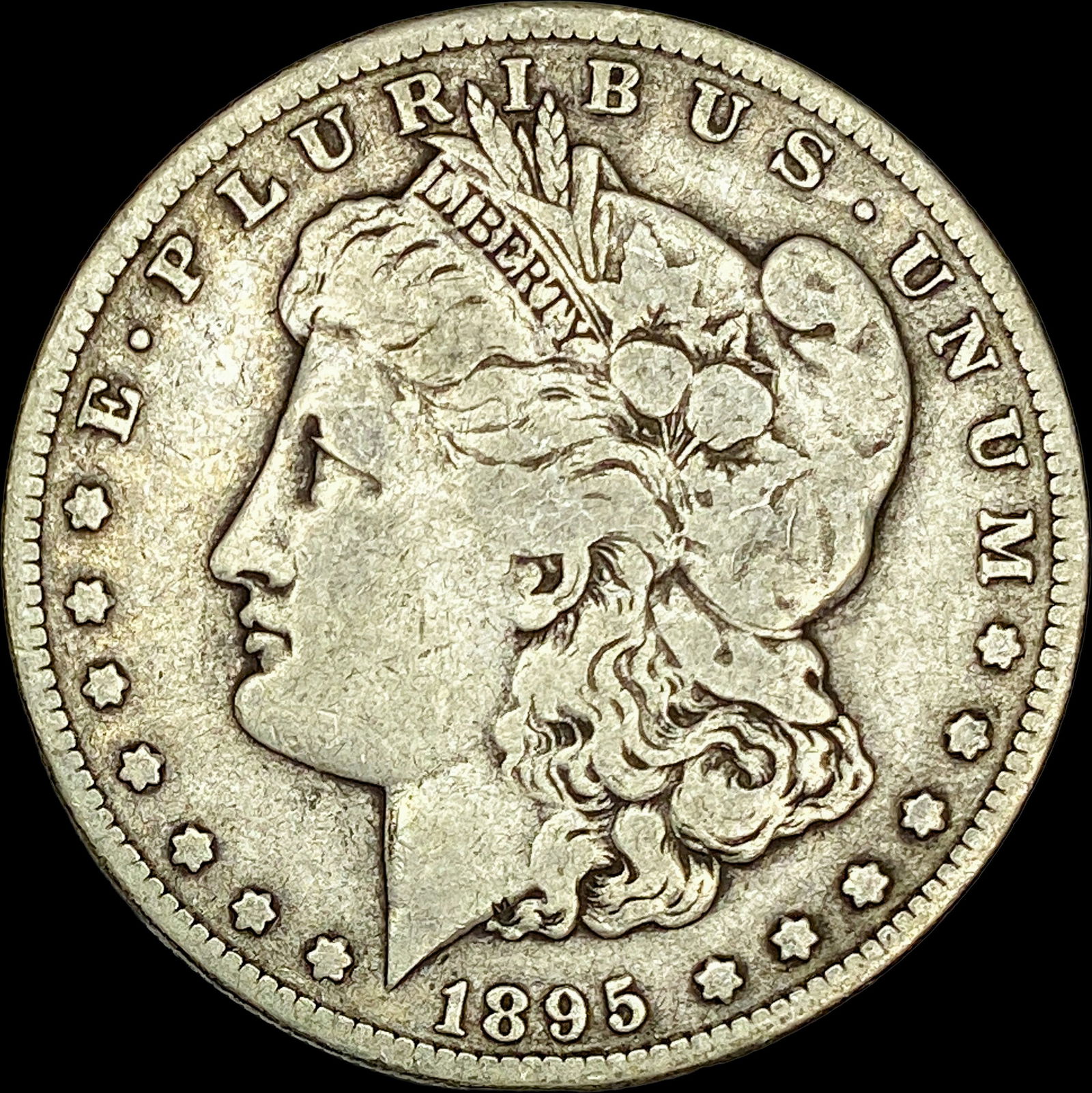 1895-S Silver Morgan Dollar LIGHTLY CIRCULATED (1 of 2)