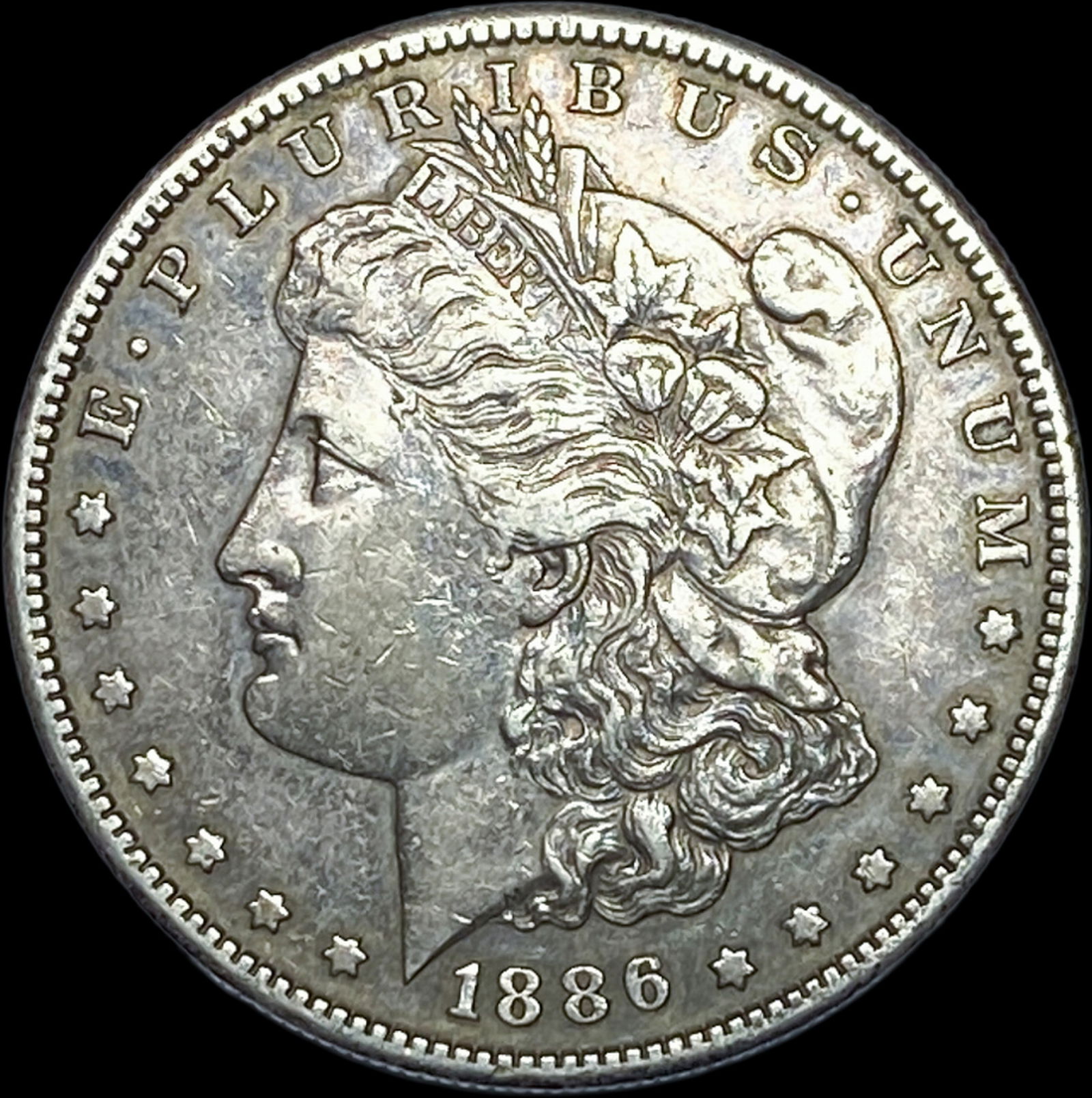 1886-S Silver Morgan Dollar CLOSELY UNCIRCULATED (1 of 2)