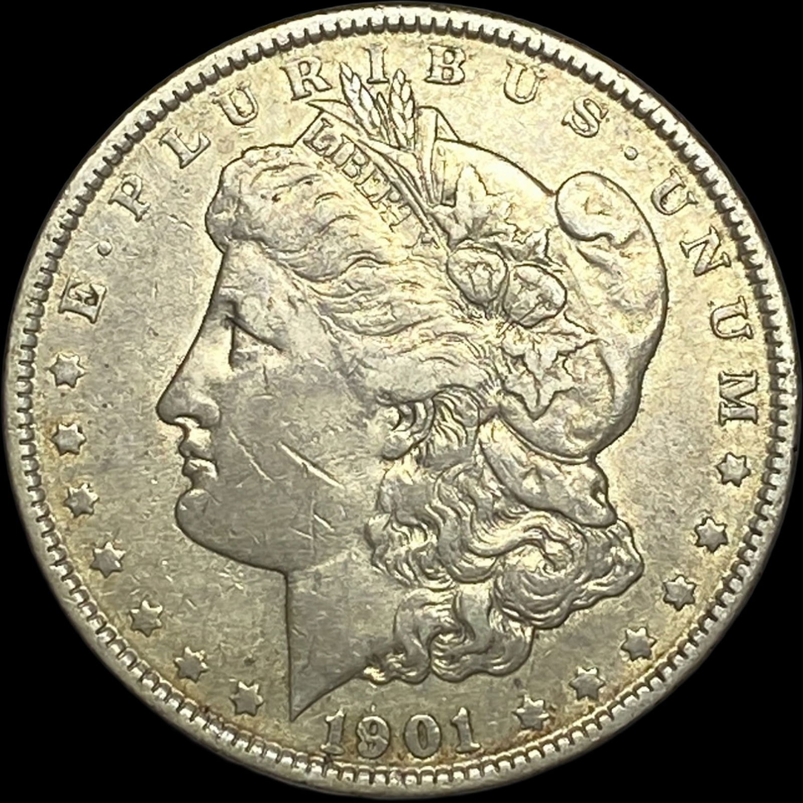 1901 Morgan Silver Dollar NEARLY UNCIRCULATED (1 of 2)