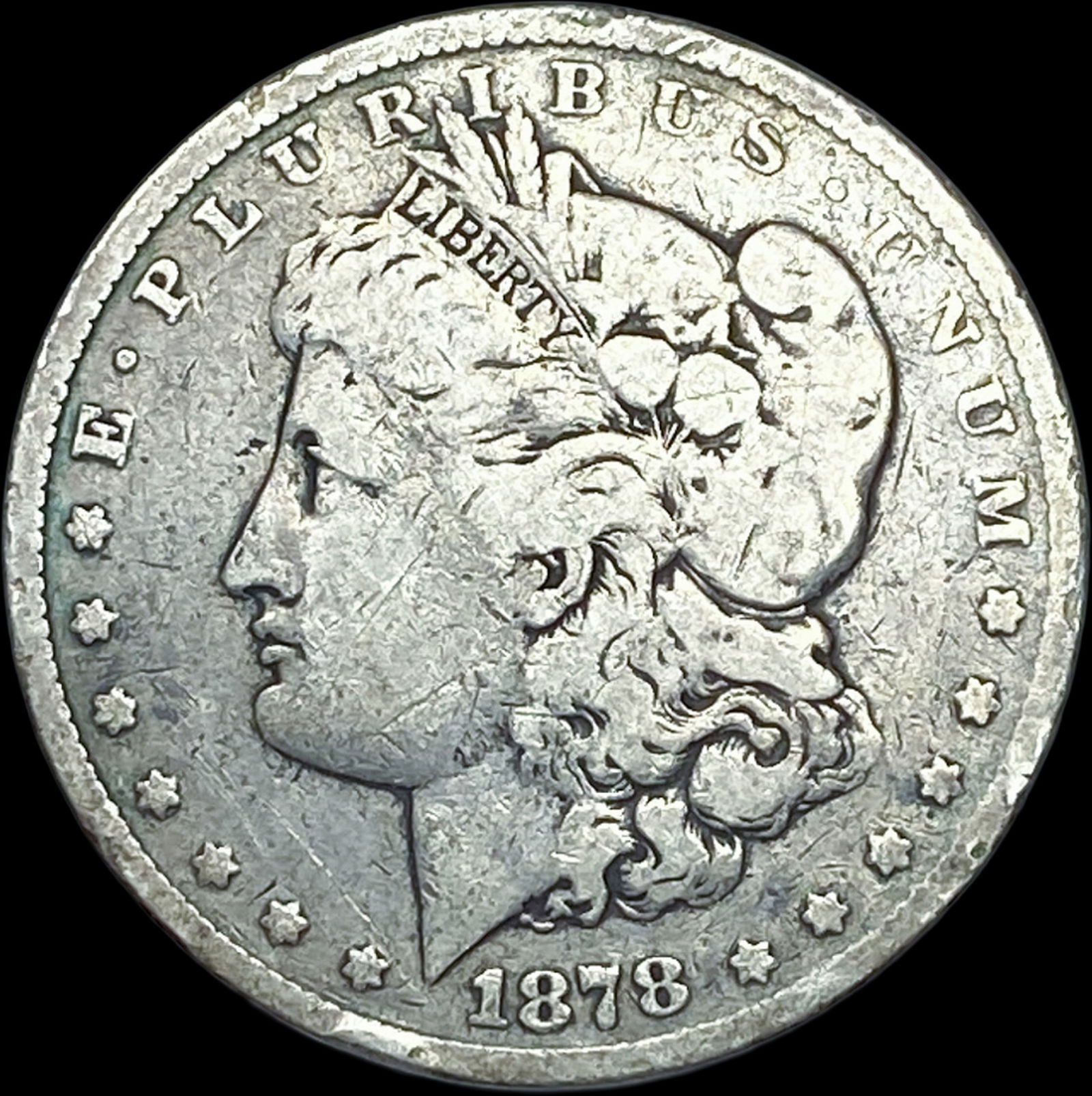 1878-CC Silver Morgan Dollar NICELY CIRCULATED (1 of 2)