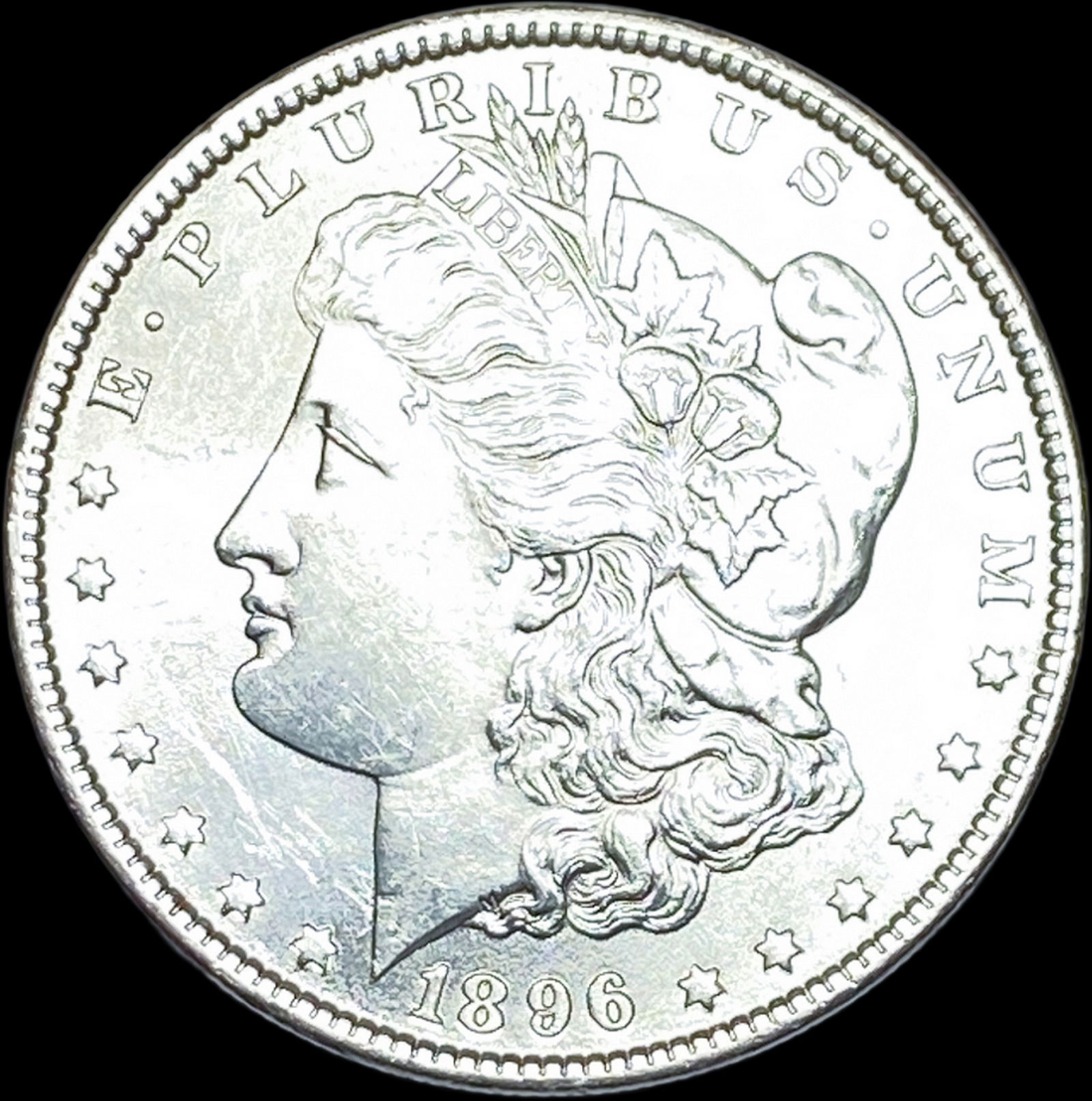 1896 Silver Morgan Dollar UNCIRCULATED: 1896 Silver Morgan Dollar UNCIRCULATED