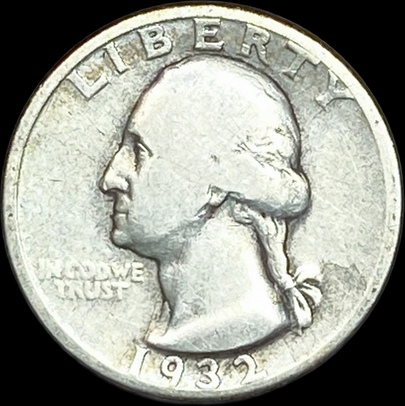 1932 Silver Washington Quarter LIGHTLY CIRCULATED (1 of 2)