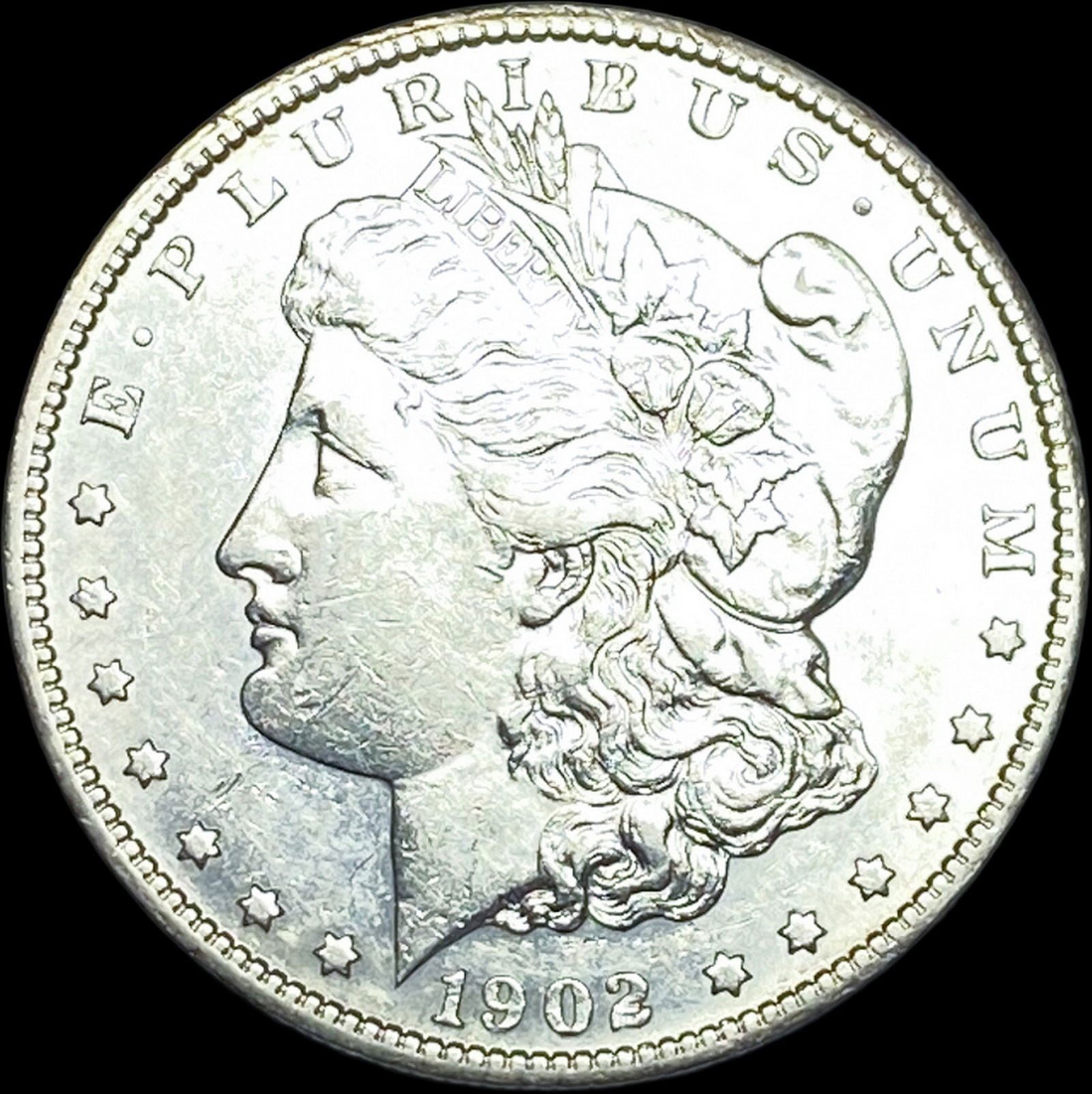 1902-S Silver Morgan Dollar CHOICE AU (1 of 2)