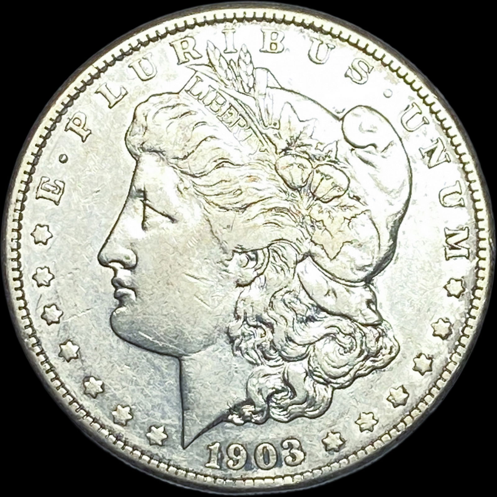 1903-S Silver Morgan Dollar NEARLY UNCIRCULATED (1 of 2)