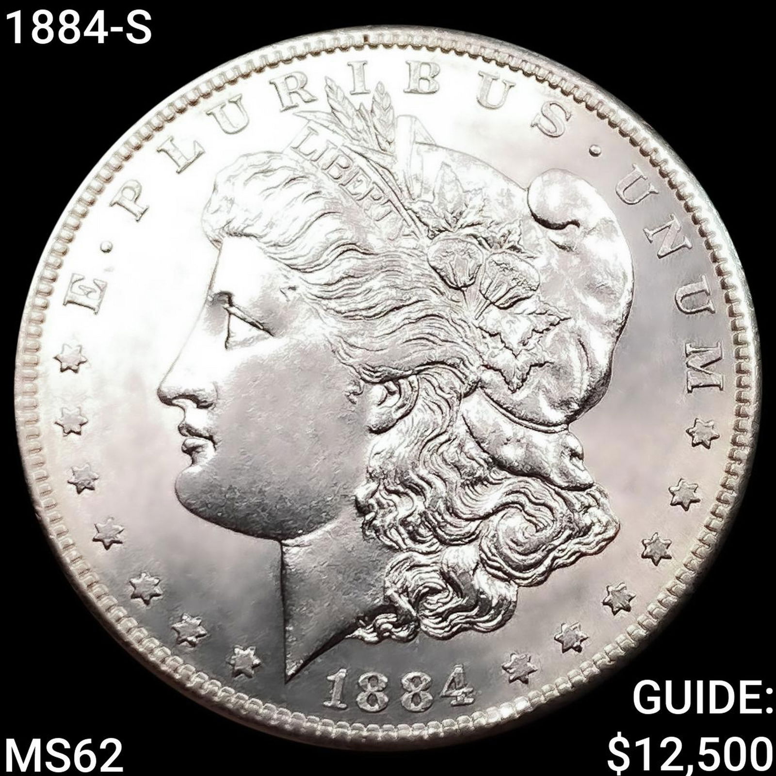 1884-S Morgan Silver Dollar UNCIRCULATED (1 of 2)