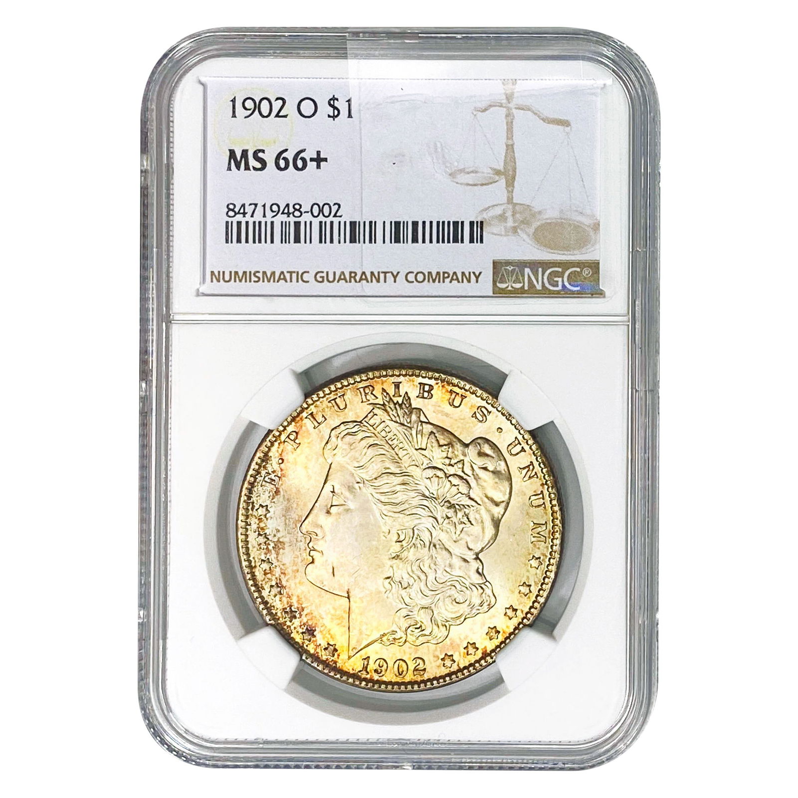 1902-O Morgan Silver Dollar NGC S66+ (1 of 2)