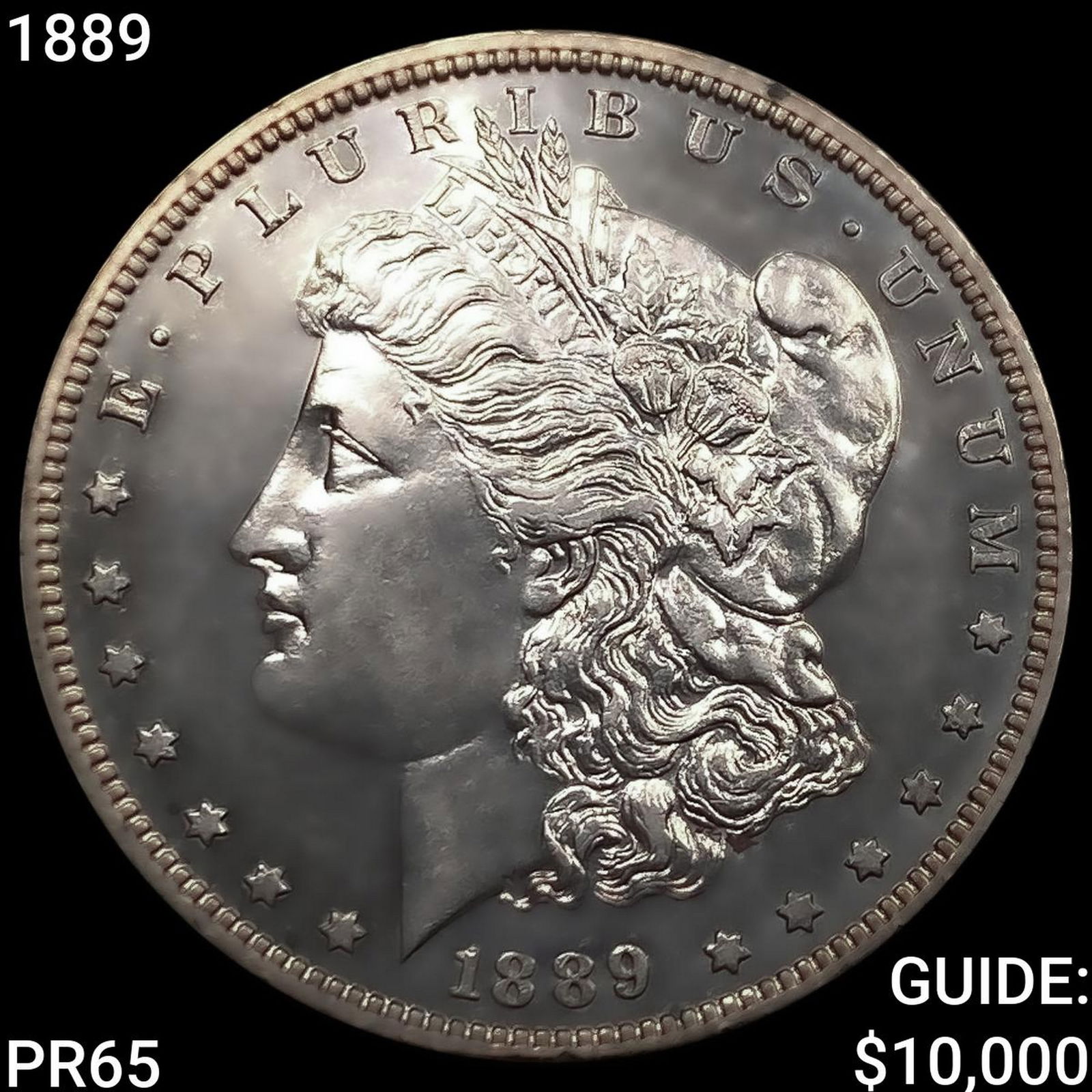 1889 Morgan Silver Dollar GEM PROOF (1 of 3)