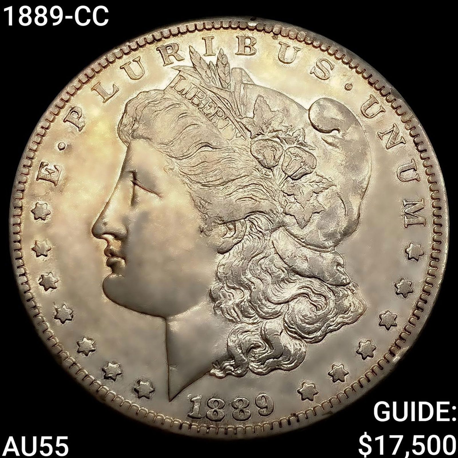 1889-CC Morgan Silver Dollar HIGH GRADE: 1889-CC Morgan Silver Dollar HIGH GRADE