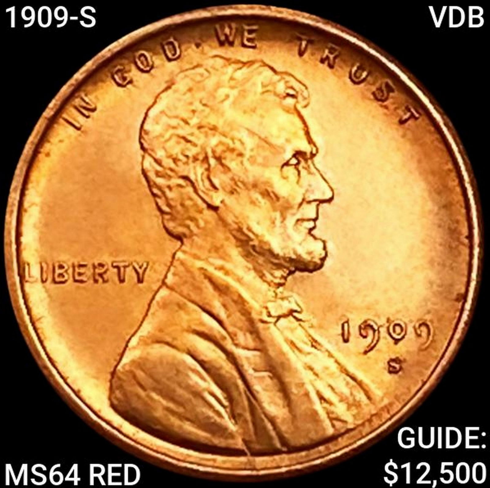 1909-S VDB Wheat Cent CHOICE BU RD (1 of 2)