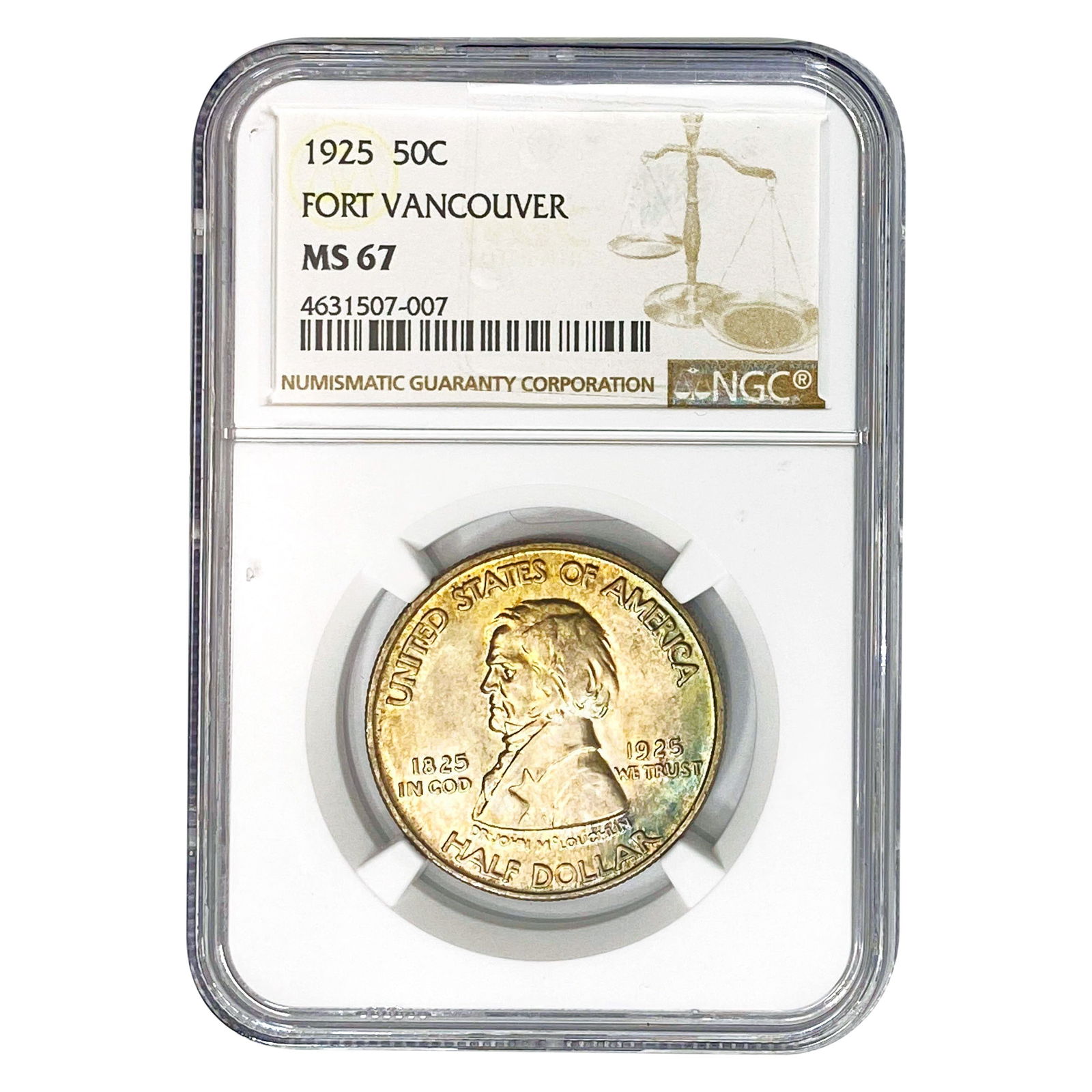 1925 Vancouver Half Dollar NGC MS67 (1 of 2)