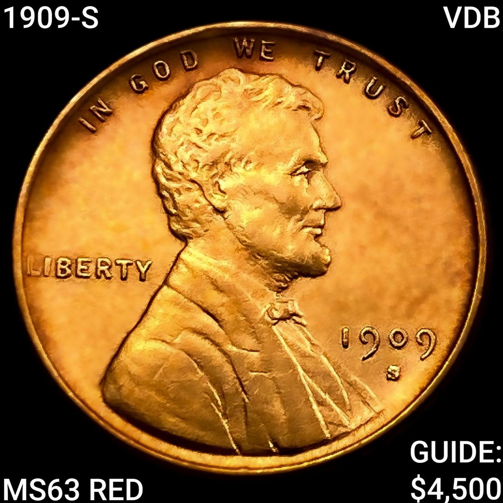 1909-S VDB Wheat Cent CHOICE BU RD (1 of 2)