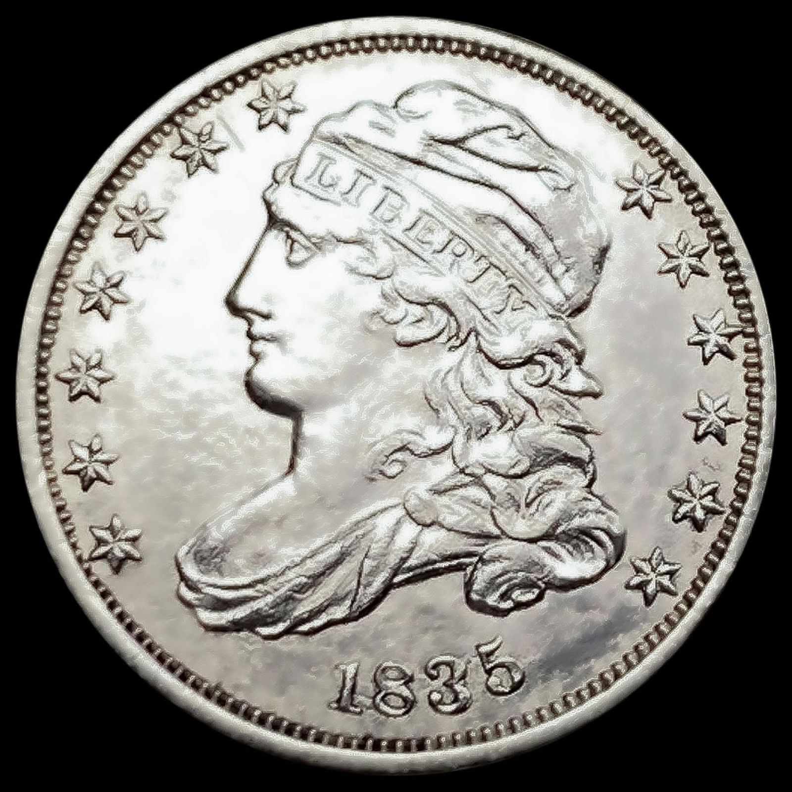 1835 Capped Bust Dime (1 of 2)
