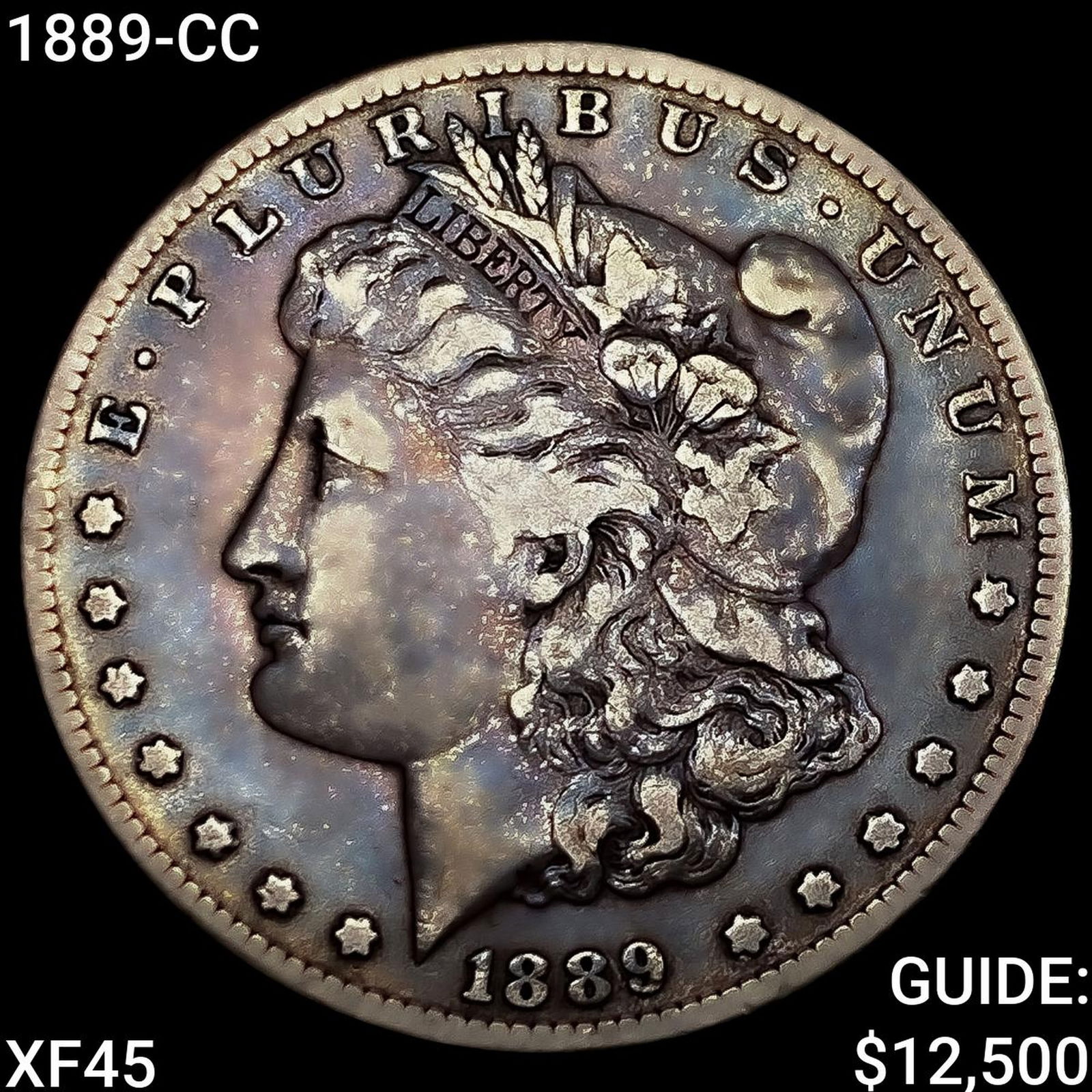 1889-CC Morgan Silver Dollar: 1889-CC Morgan Silver Dollar