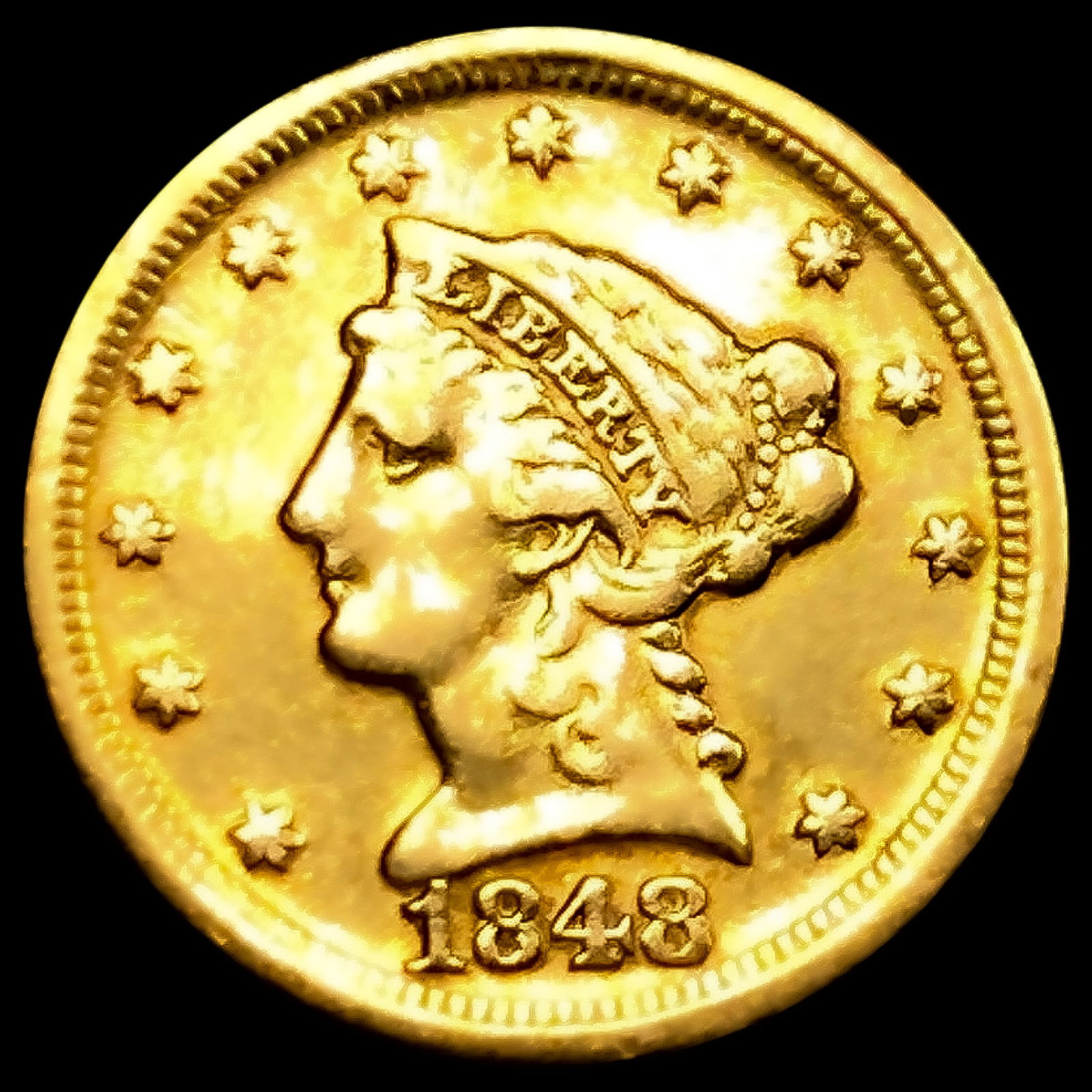 1848-D $2.50 Gold Quarter Eagle (1 of 2)
