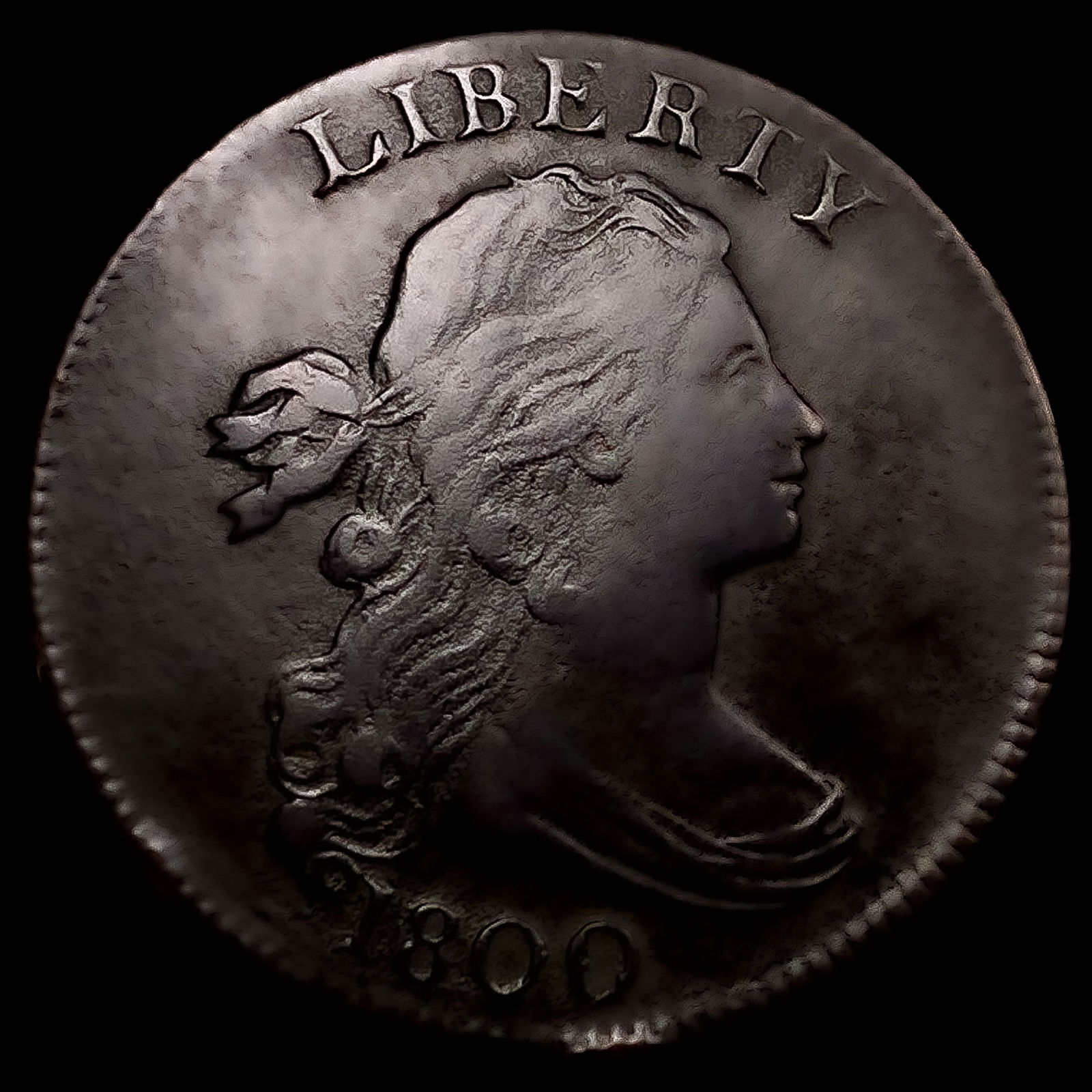 1800 Draped Bust Large Cent (1 of 2)