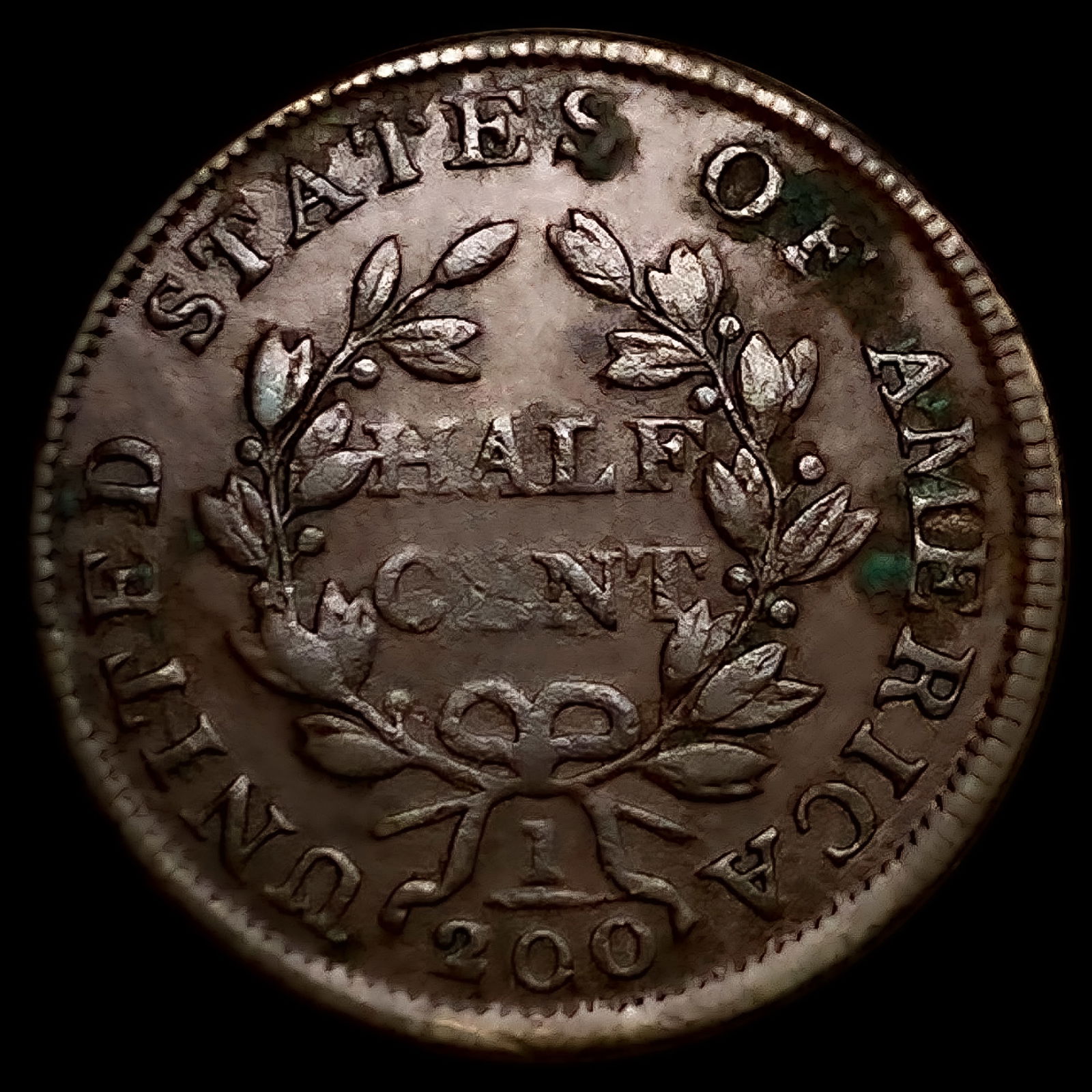 1803 Draped Bust Half Cent - 2