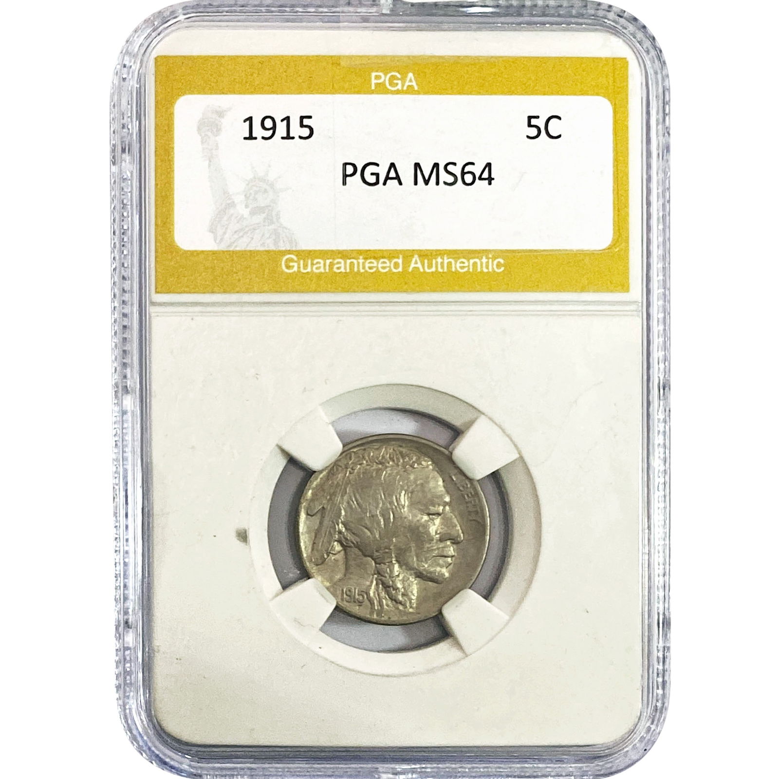 1915 Buffalo Nickel PGA MS64 (1 of 2)