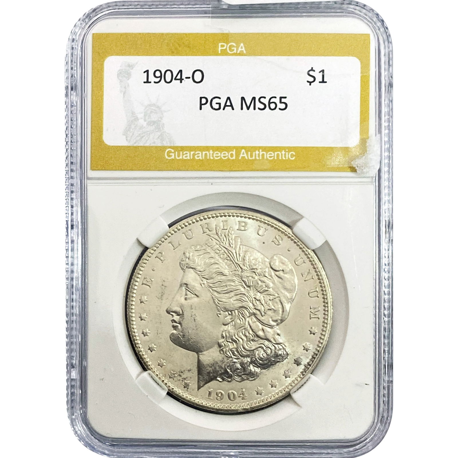 1904-O Morgan Silver Dollar PGA MS65 (1 of 2)
