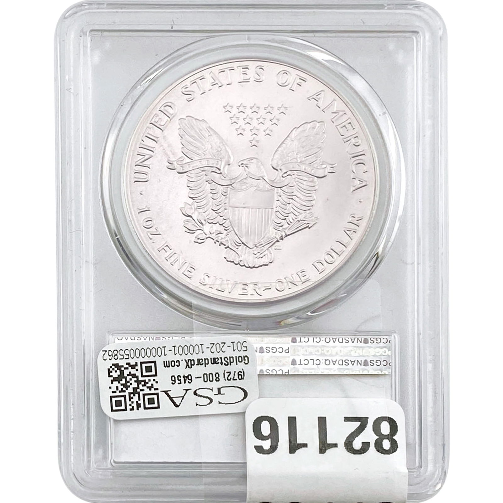 1986 Silver Eagle PCGS MS69 - 2