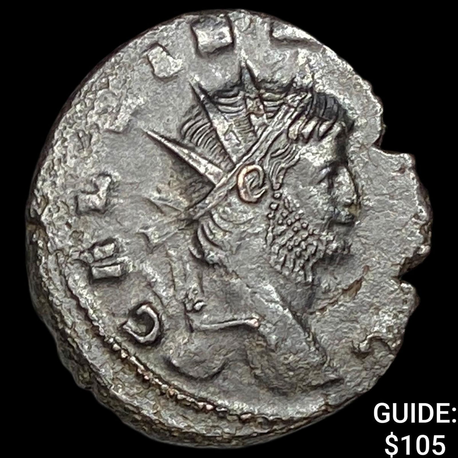 Roman Gallienus 253-268 AD BI Dbl Denarius CHOICE AU (1 of 2)