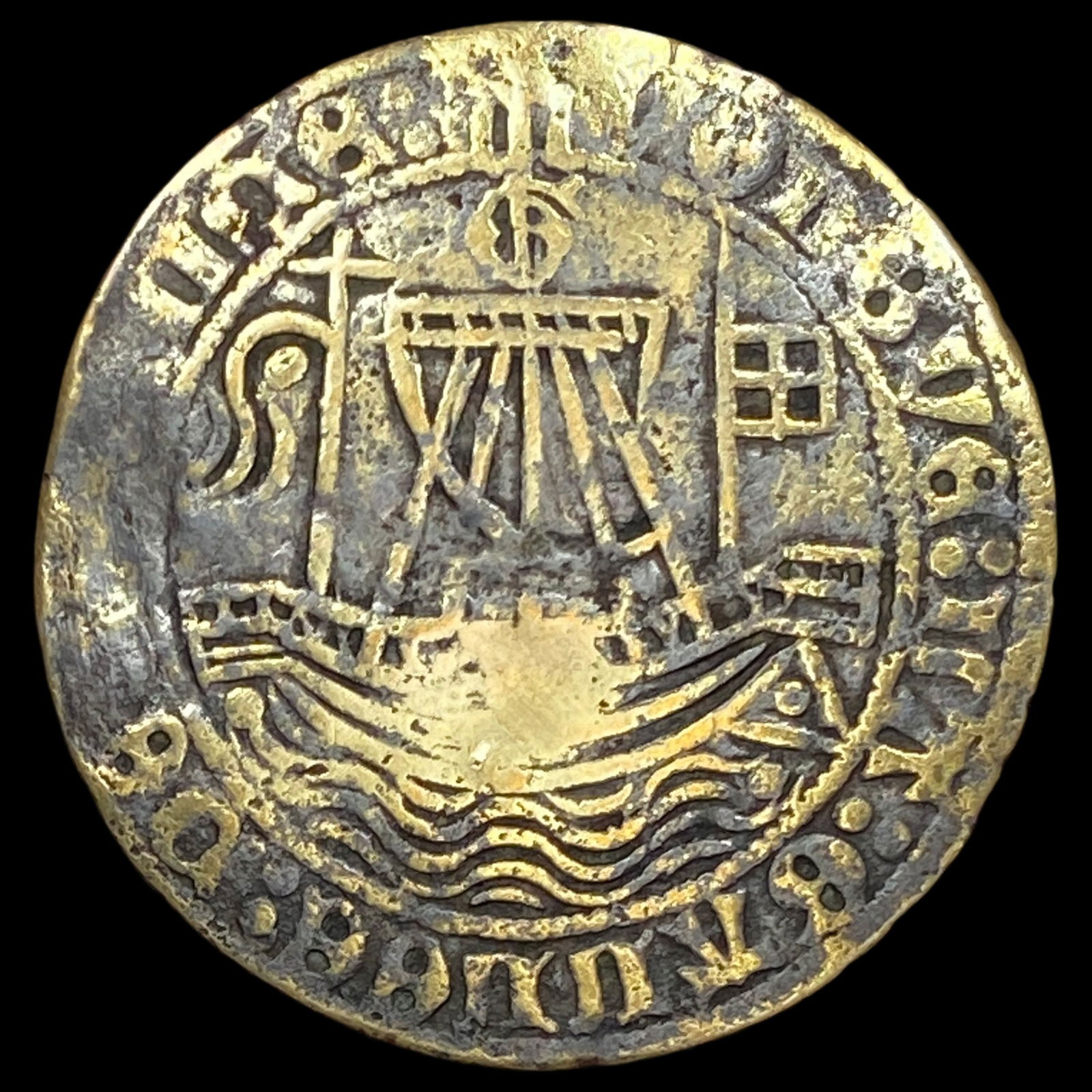 1490-1550 Nurenberg Jeton "Ship Penny" (1 of 2)