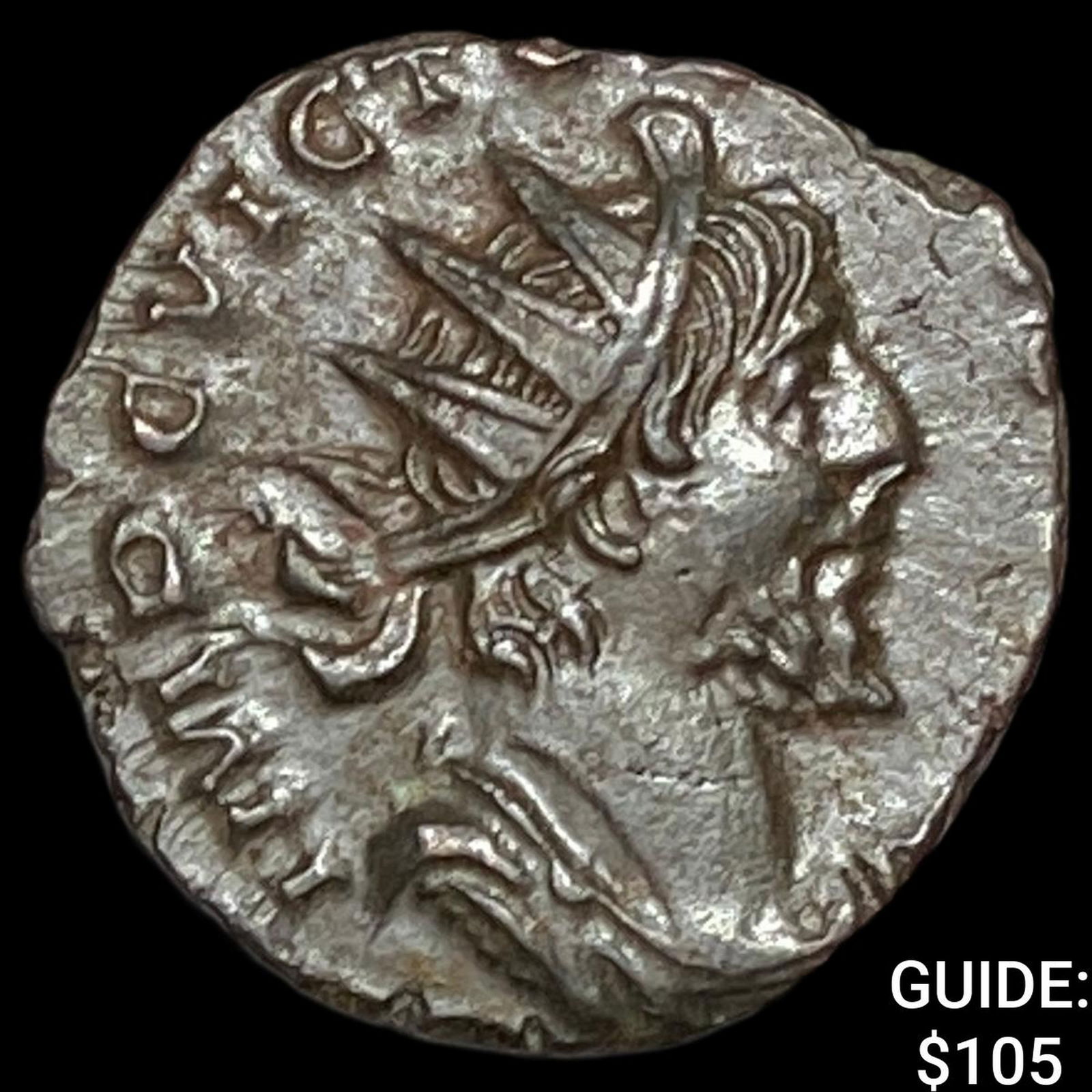 Romano-Gallic Victorinus 269-271 BI Dbl Denarius CHOICE AU (1 of 2)