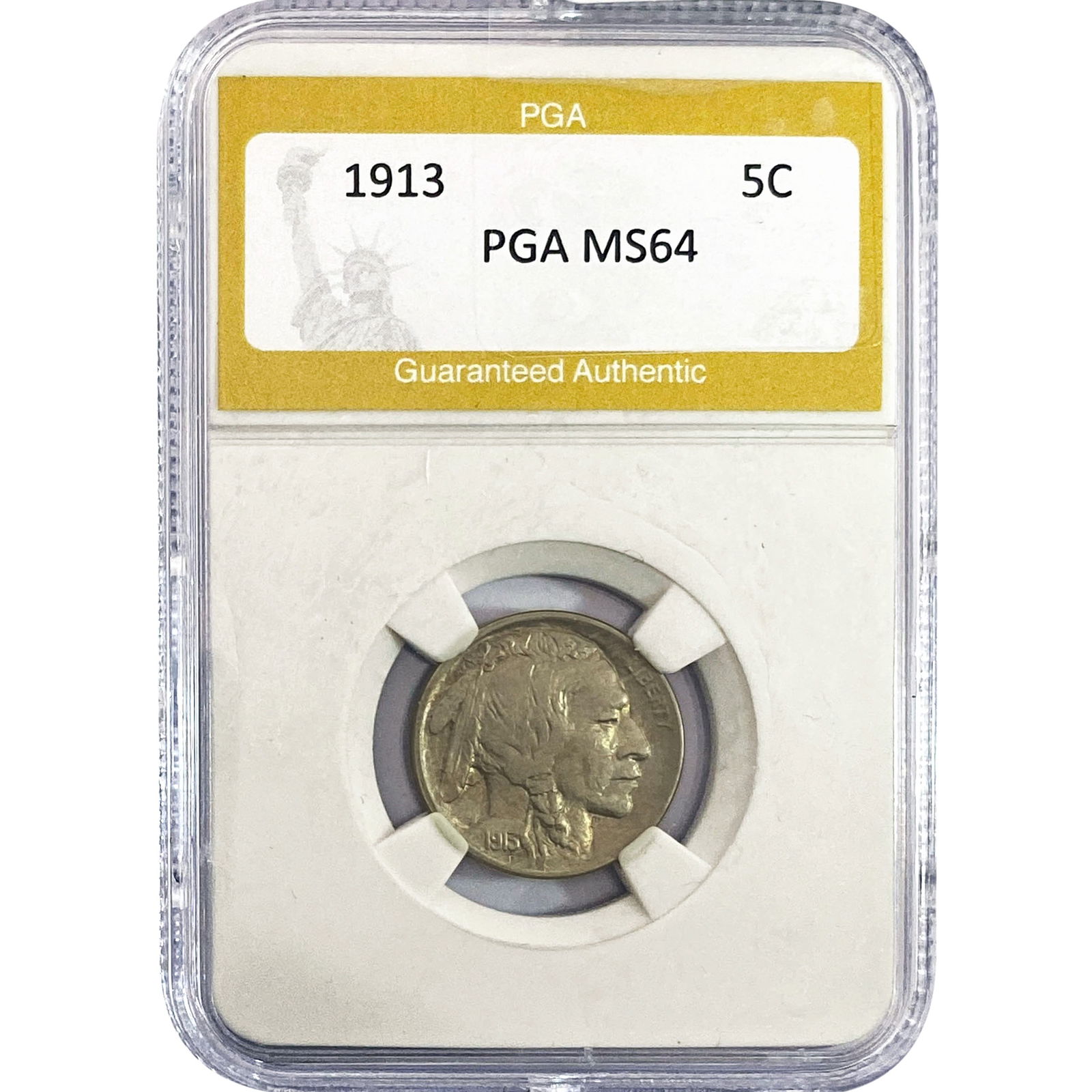 1913 Buffalo Nickel PGA MS64 (1 of 2)