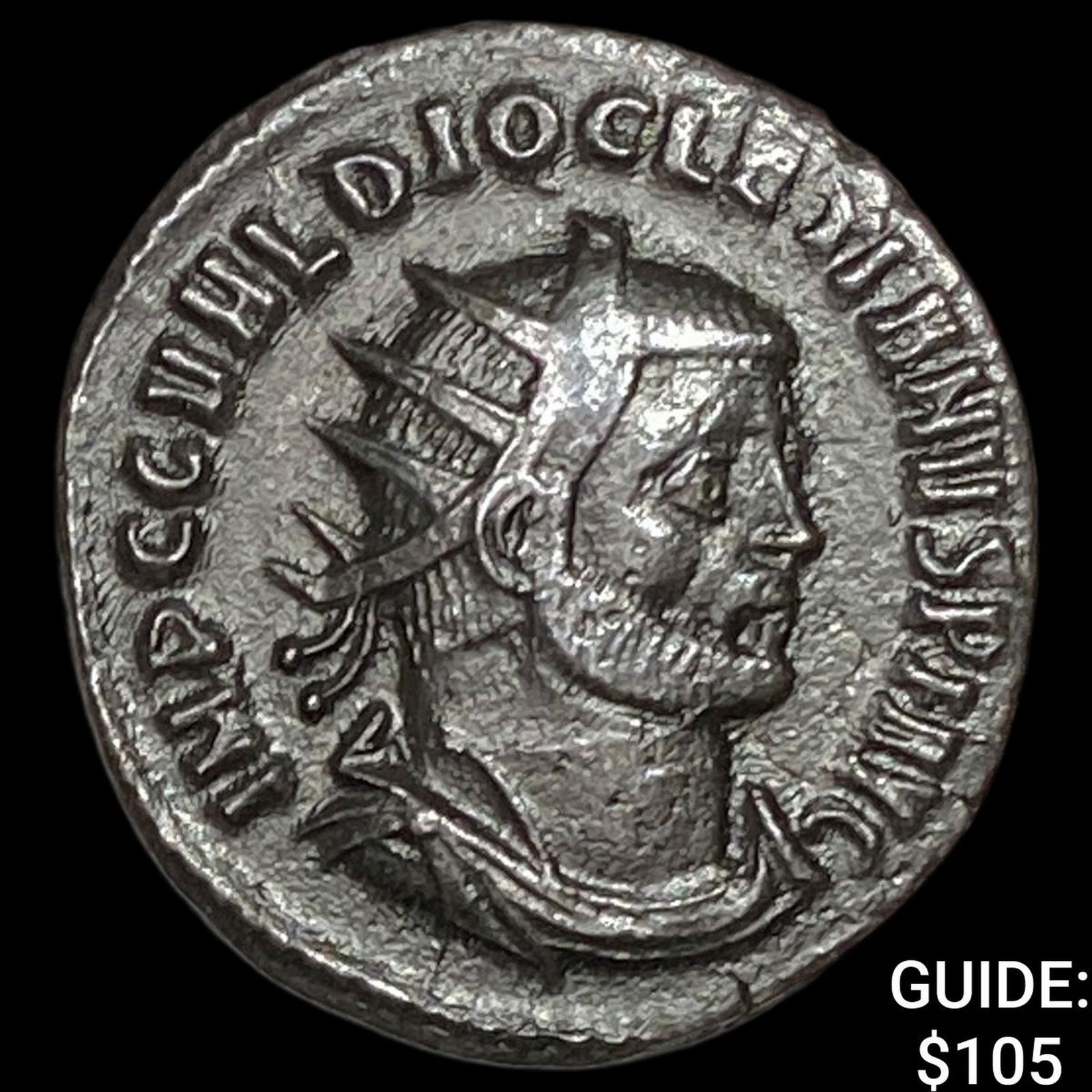 Roman Diocletian 284-305 AD BI Nummus CHOICE AU: Roman Diocletian 284-305 AD BI Nummus CHOICE AU