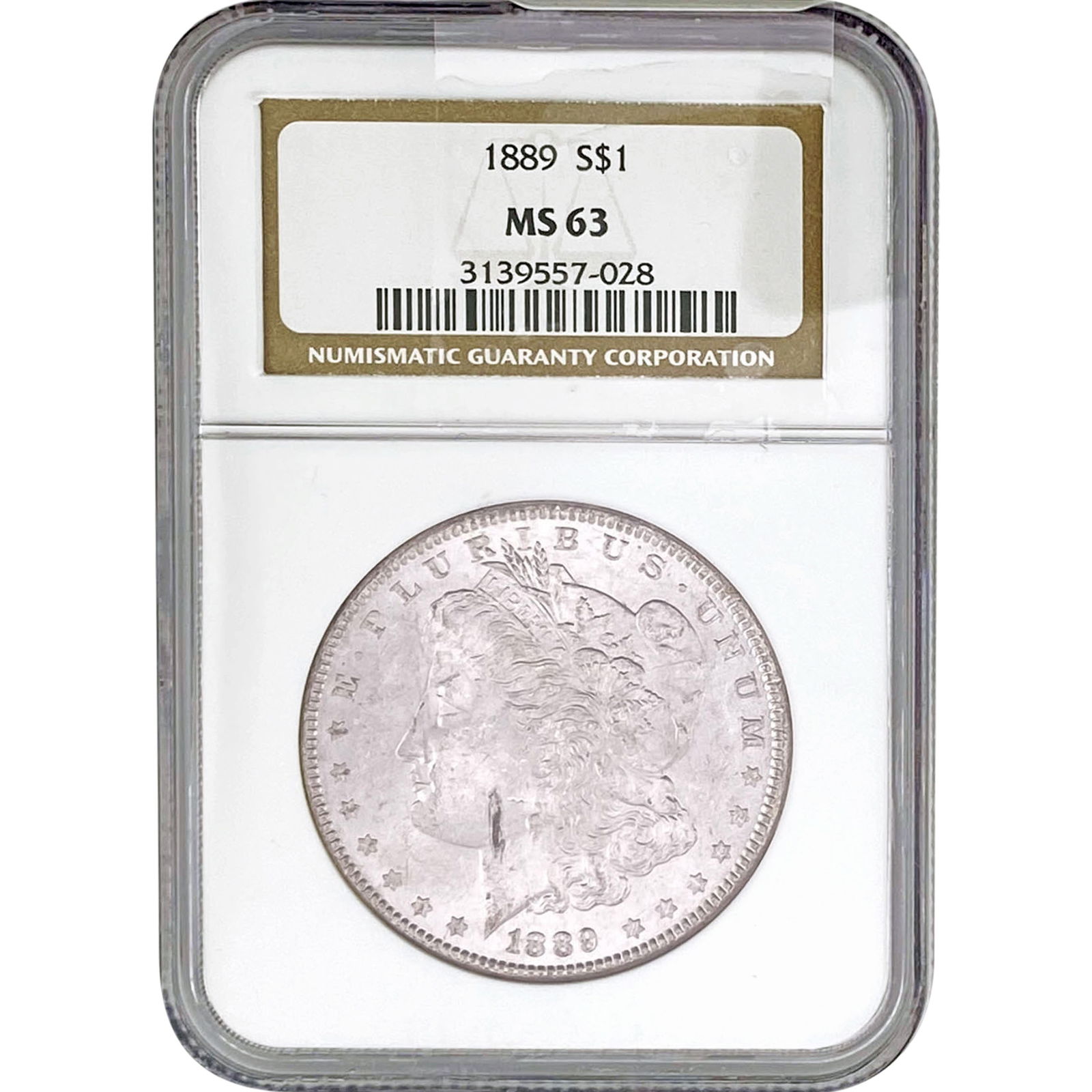 1889 Morgan Silver Dollar NGC MS63 (1 of 2)