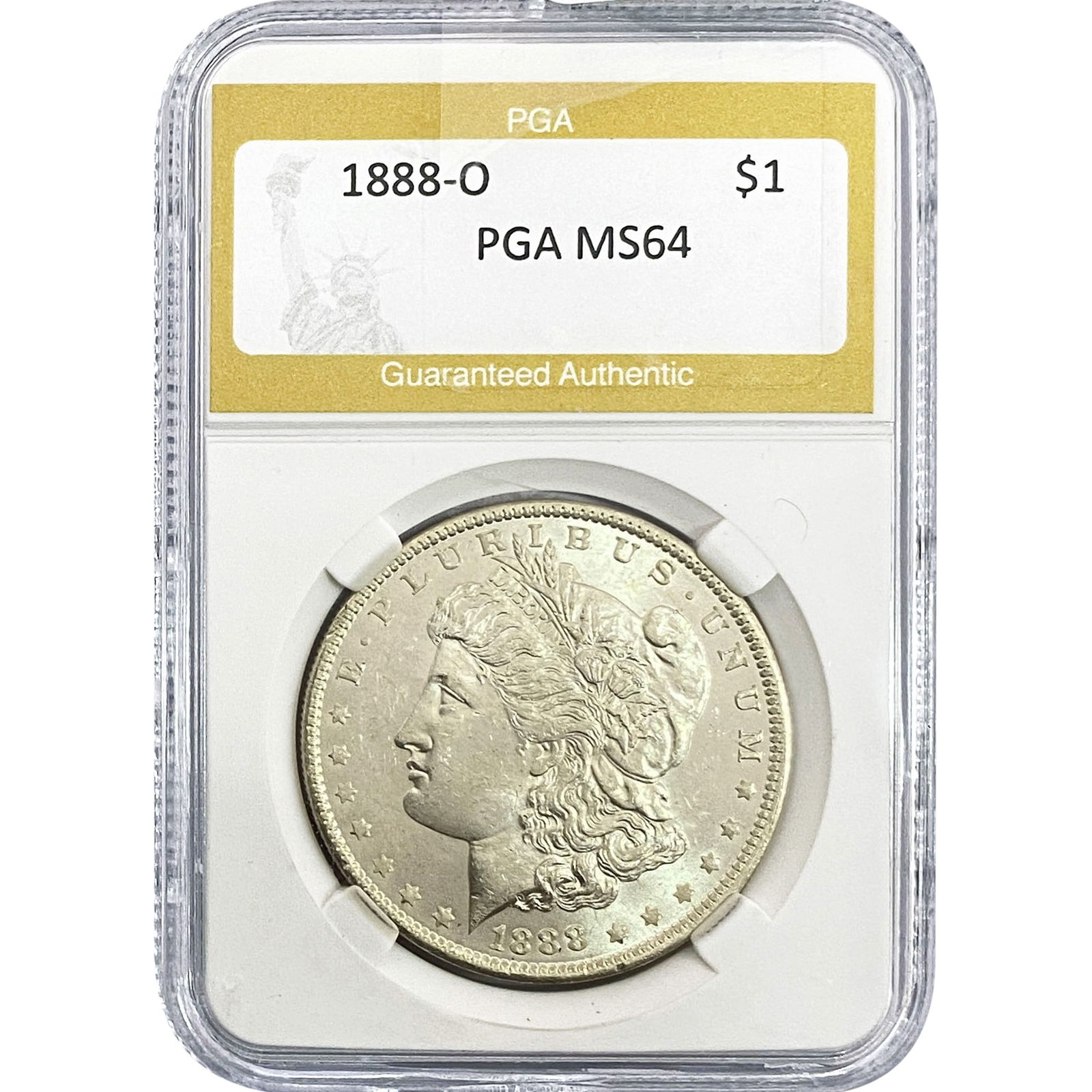 1888-O Morgan Silver Dollar PGA MS64 (1 of 2)