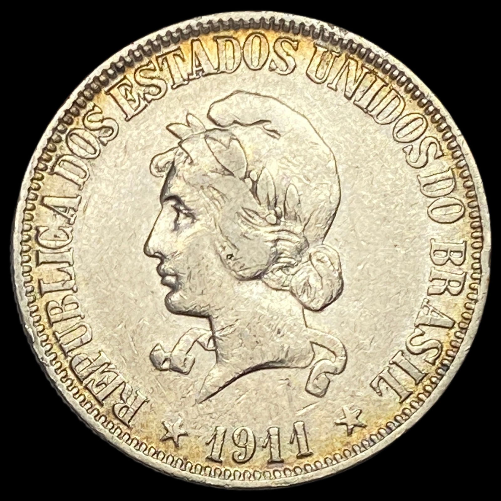 1911 Brazil Silver 1000 Reis (1 of 2)