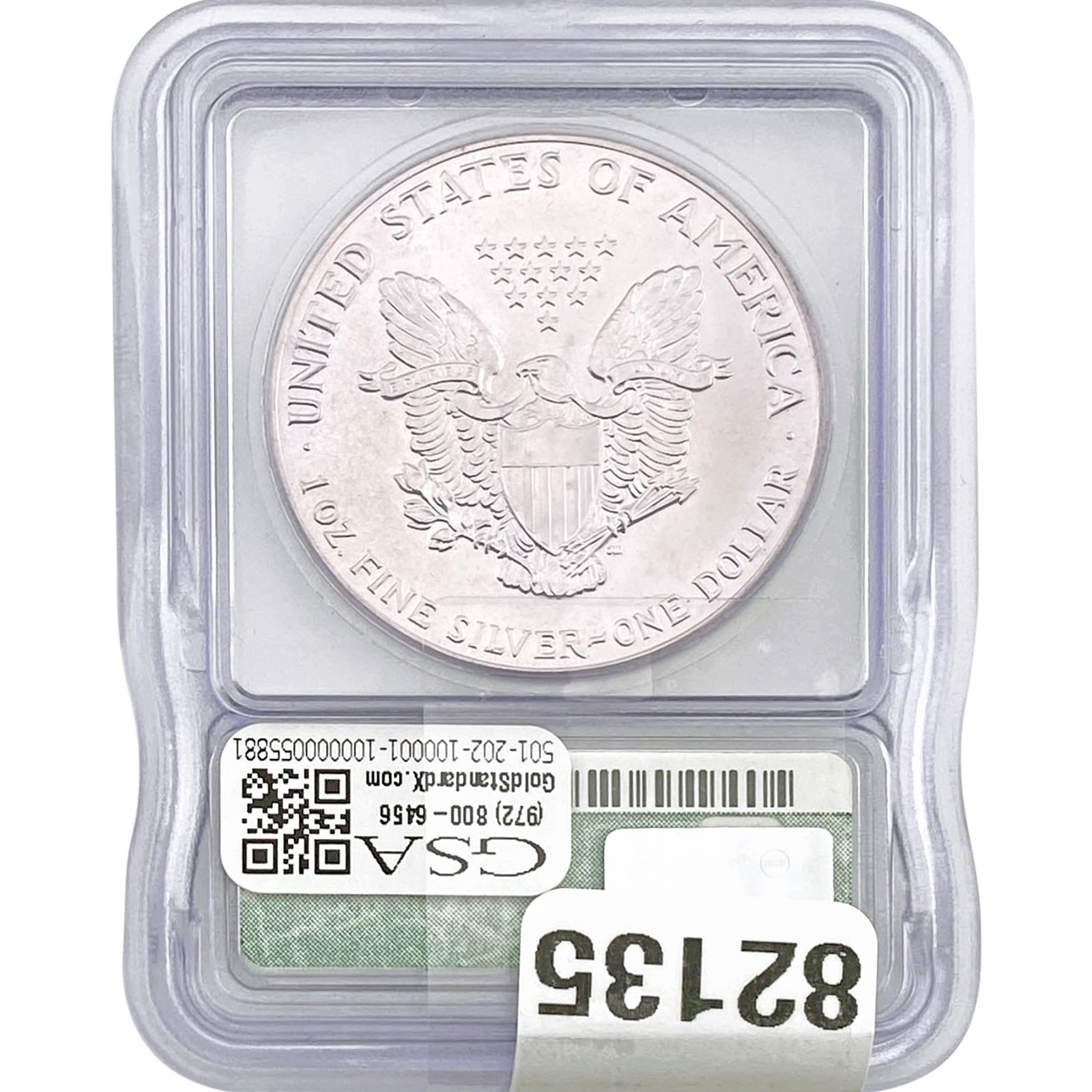 1986 Silver Eagle ICG MS69 - 2